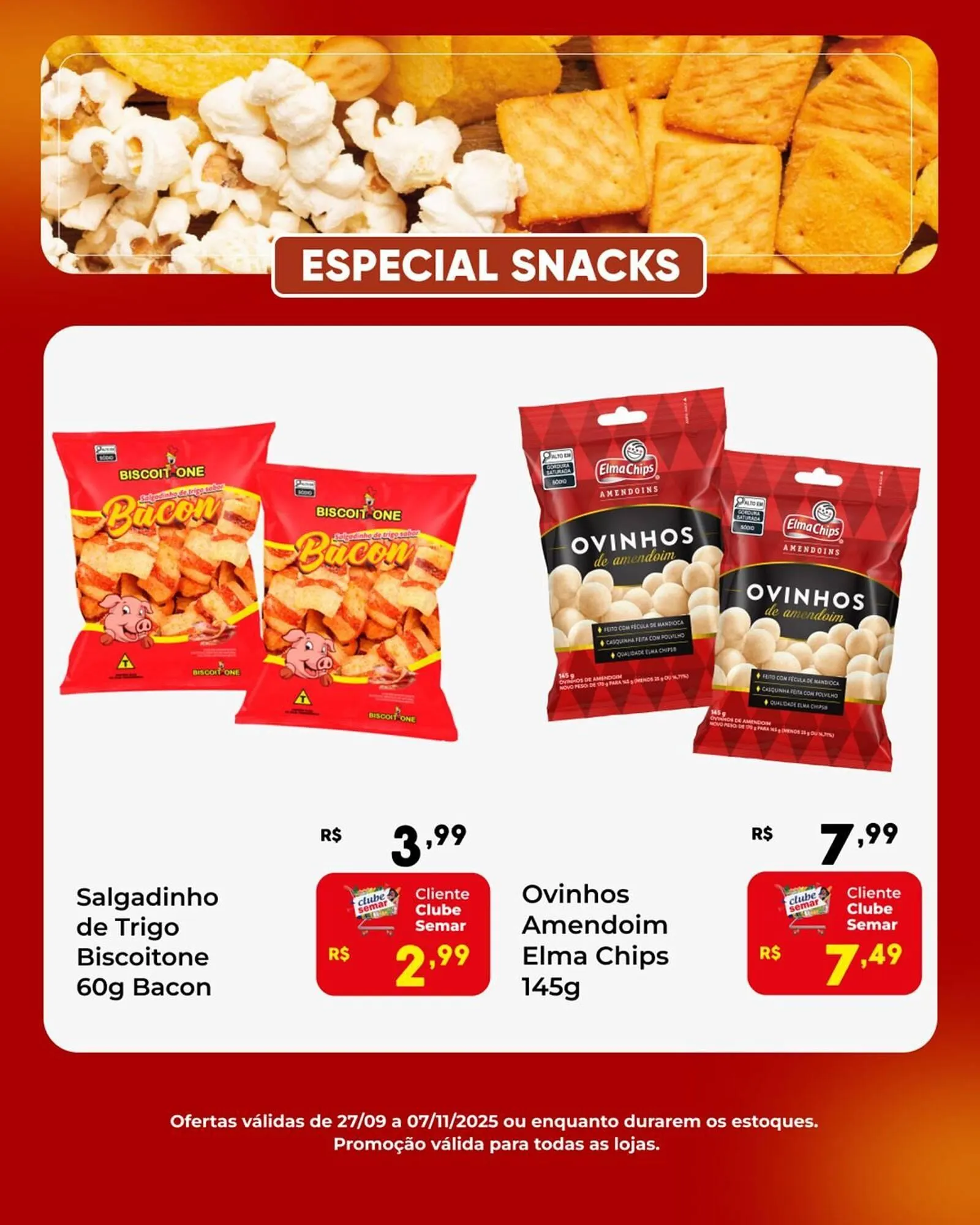 Encarte de Folheto Semar Supermercado 9 de outubro até 7 de novembro 2025 - Pagina 2