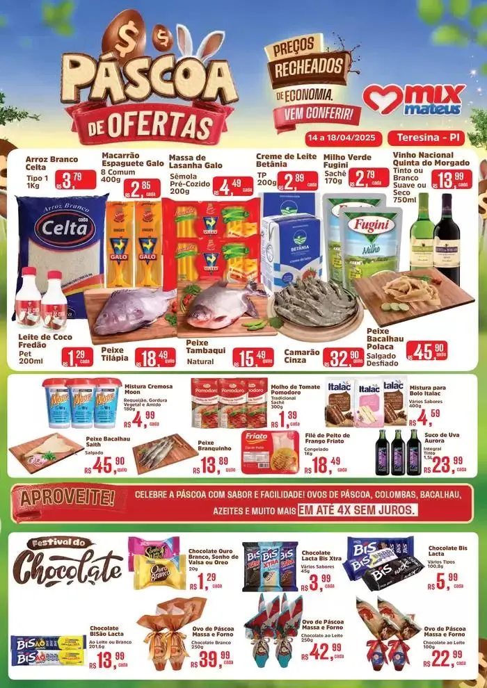 Encarte de Melhores ofertas para compradores econômicos 14 de abril até 18 de abril 2025 - Pagina 1