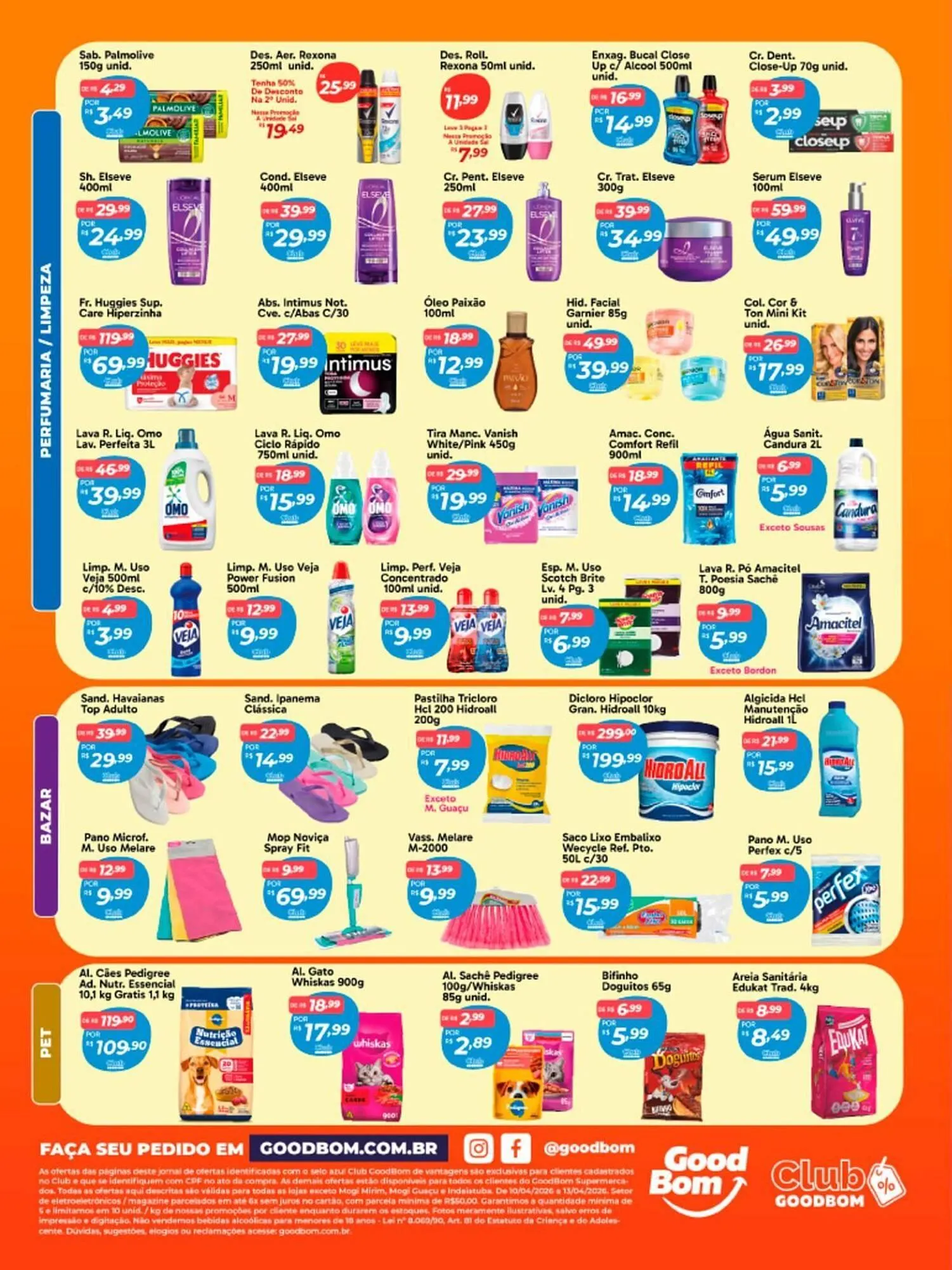 Encarte de Folheto GoodBom 10 de abril até 13 de abril 2026 - Pagina 4