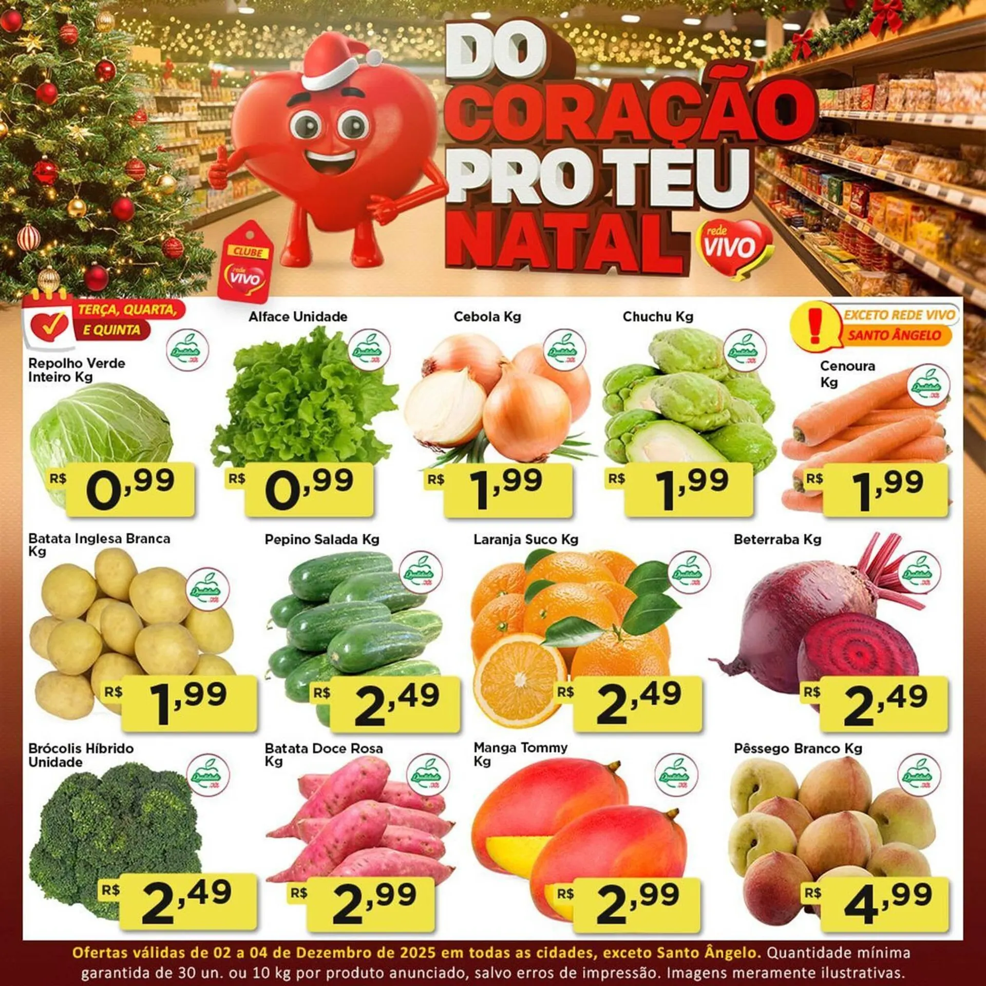 Encarte de Encarte Rede Vivo 1 de dezembro até 7 de dezembro 2025 - Pagina 8