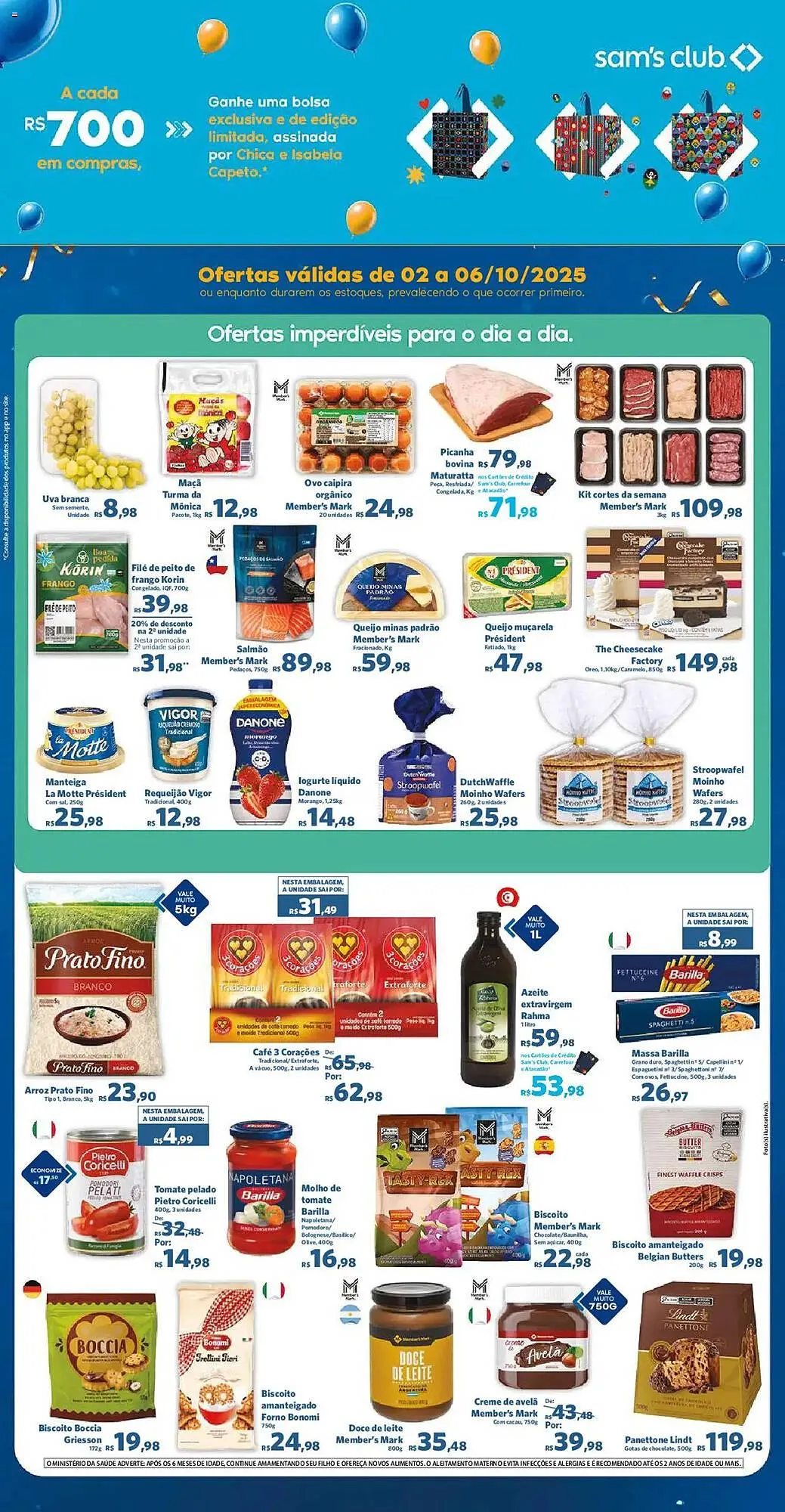 Encarte de Folheto Sam's Club 2 de outubro até 7 de outubro 2025 - Pagina 2