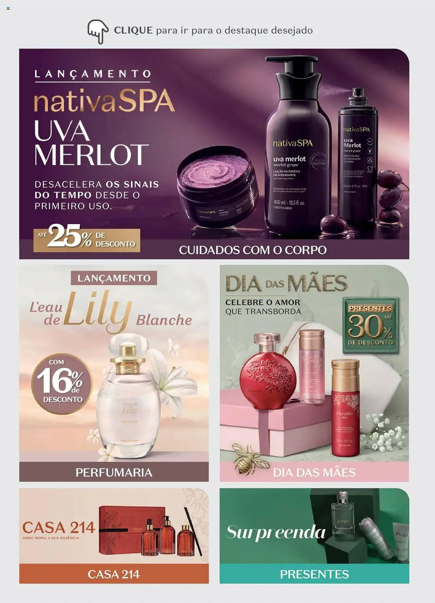 Encarte de Catálogo O Boticário 24 de março até 14 de abril 2025 - Pagina 8