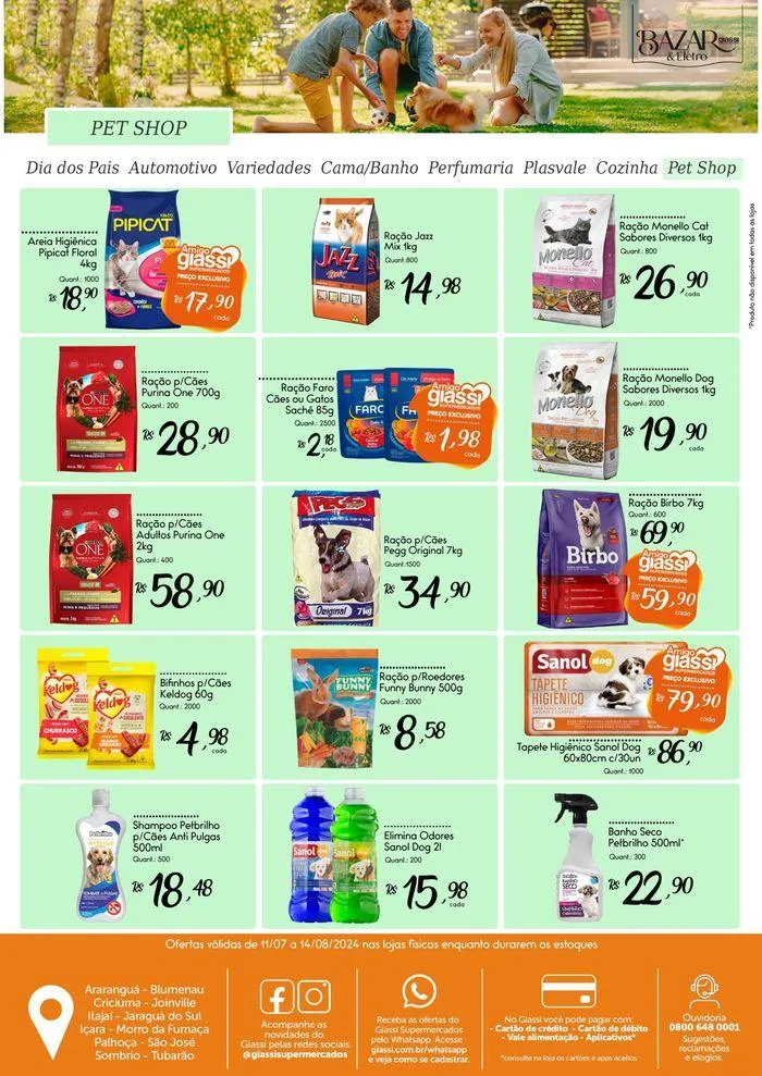 Encarte de Bazar & Eletro Giassi 11 de julho até 14 de agosto 2024 - Pagina 3