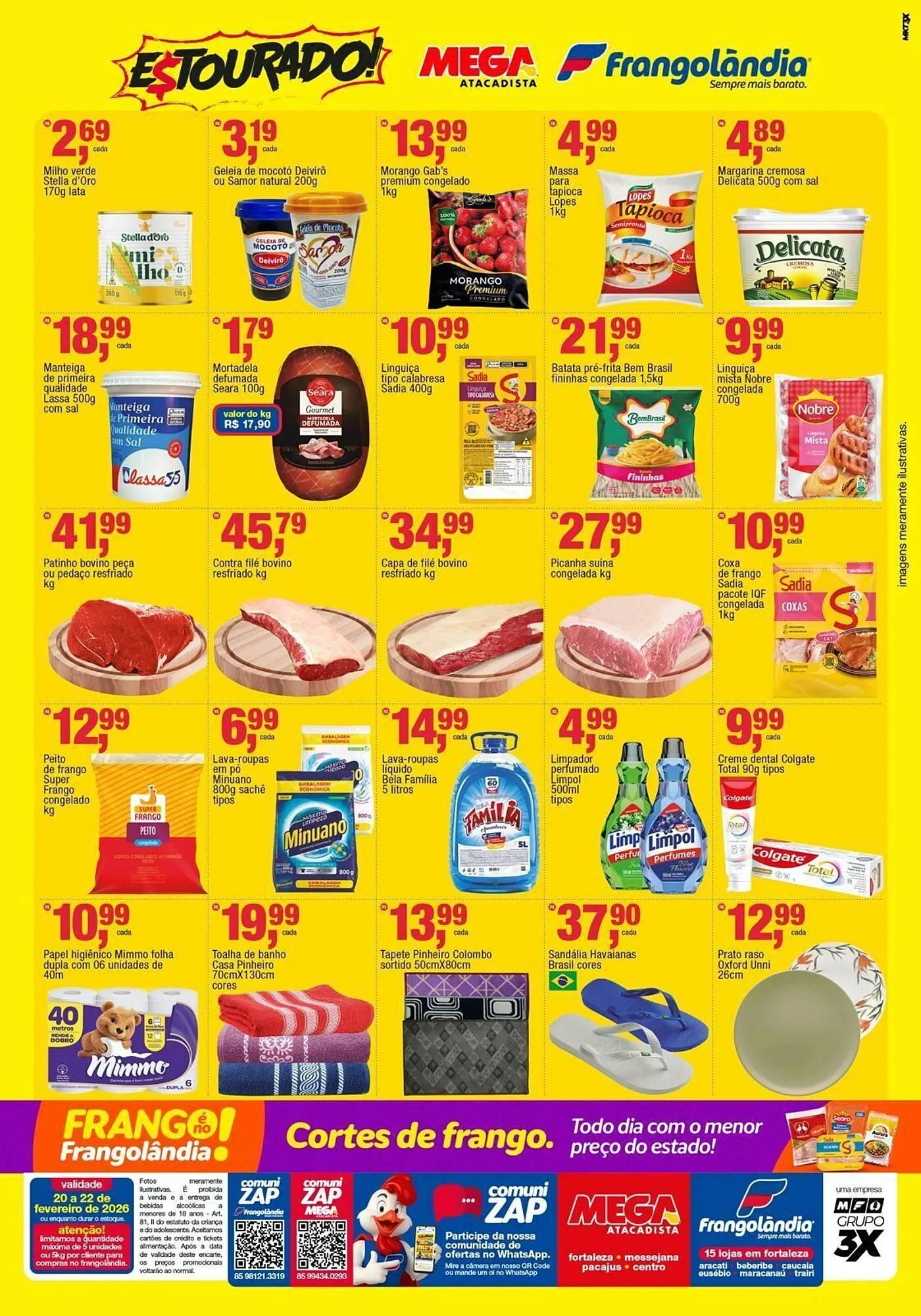 Encarte de Encarte Frangolândia 20 de fevereiro até 22 de fevereiro 2026 - Pagina 2