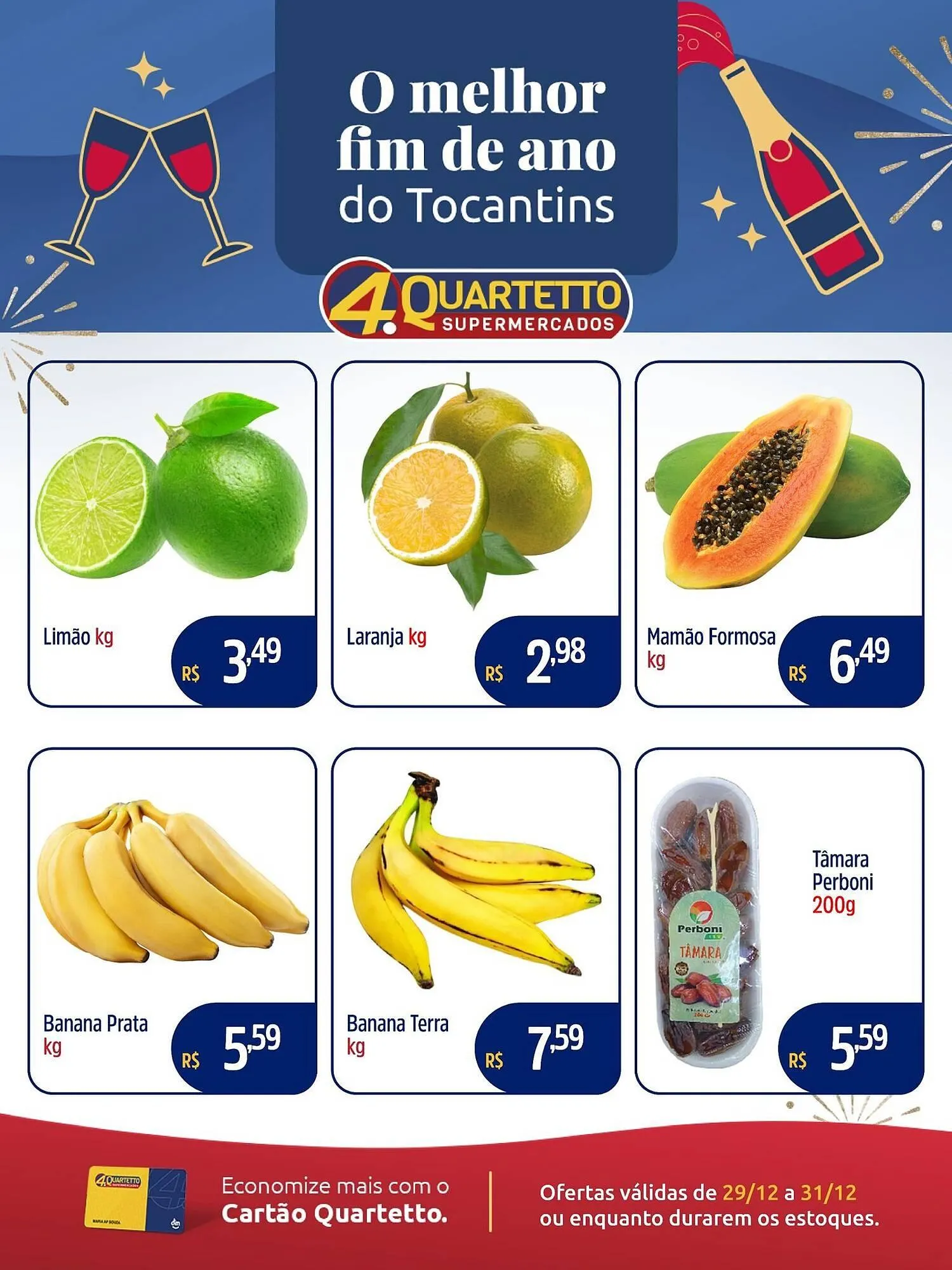 Encarte de Catálogo Quartetto Supermercados 29 de dezembro até 31 de dezembro 2025 - Pagina 2