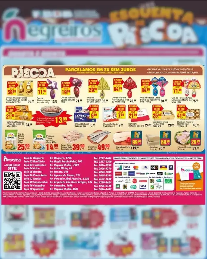 Encarte de Encarte Negreiros Supermercados 2 de abril até 6 de abril 2025 - Pagina 4