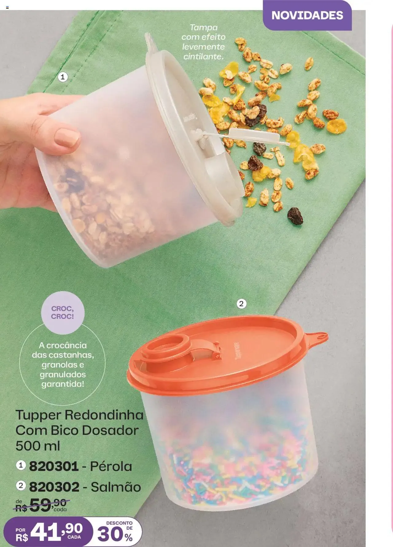 Encarte de Tupperware - Catálogo Vitrine 03 1 de março até 31 de março 2025 - Pagina 66