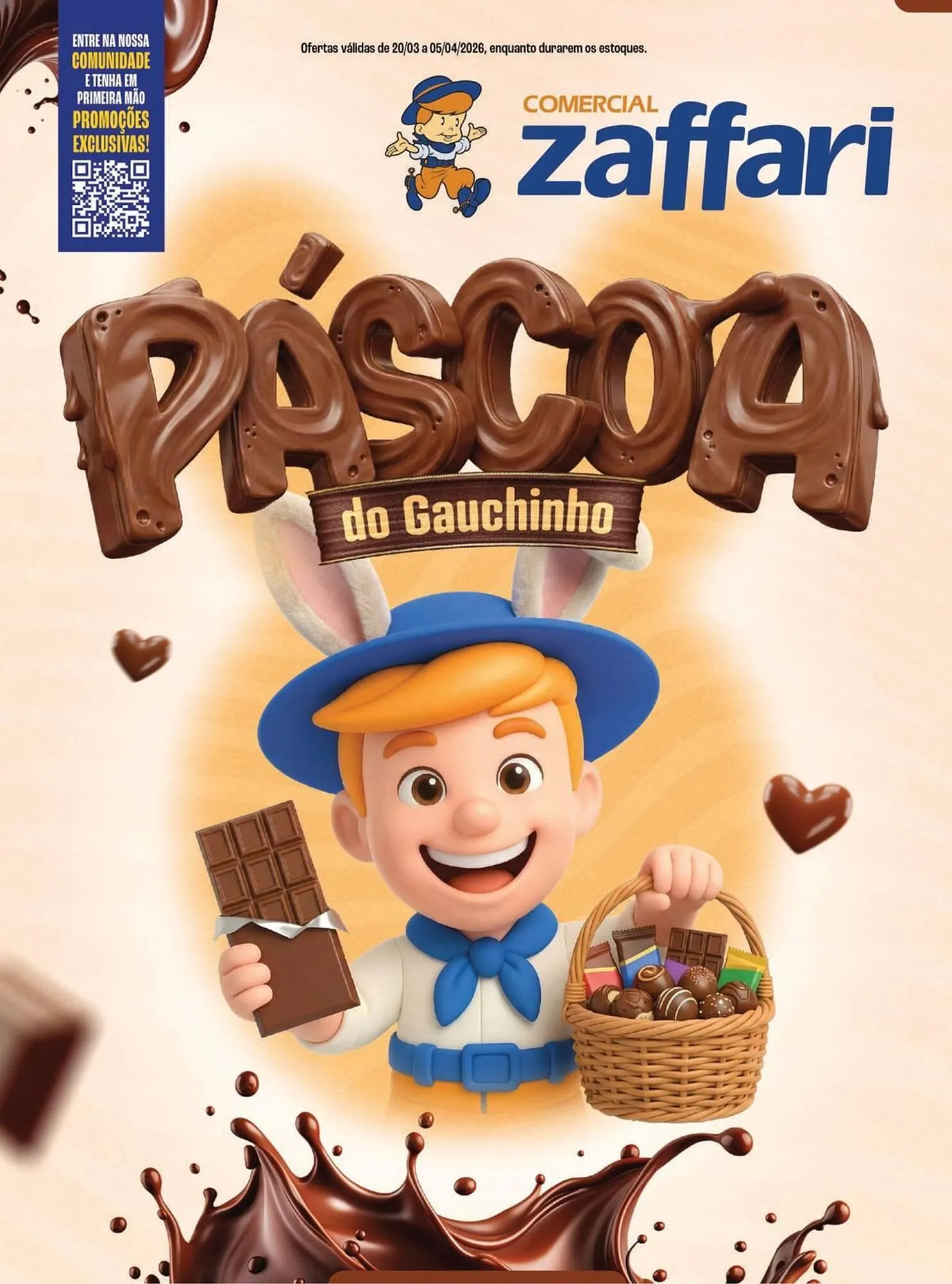 Encarte de Encarte Comercial Zaffari 20 de março até 5 de abril 2026 - Pagina 1