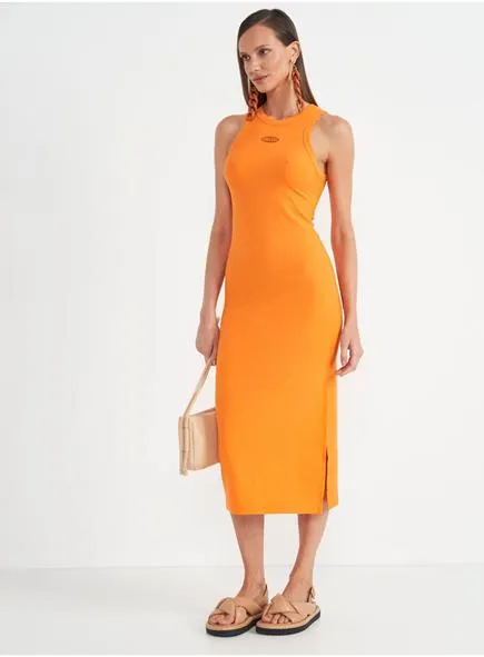 Vestido Alfaiataria Listrado Com Faixa