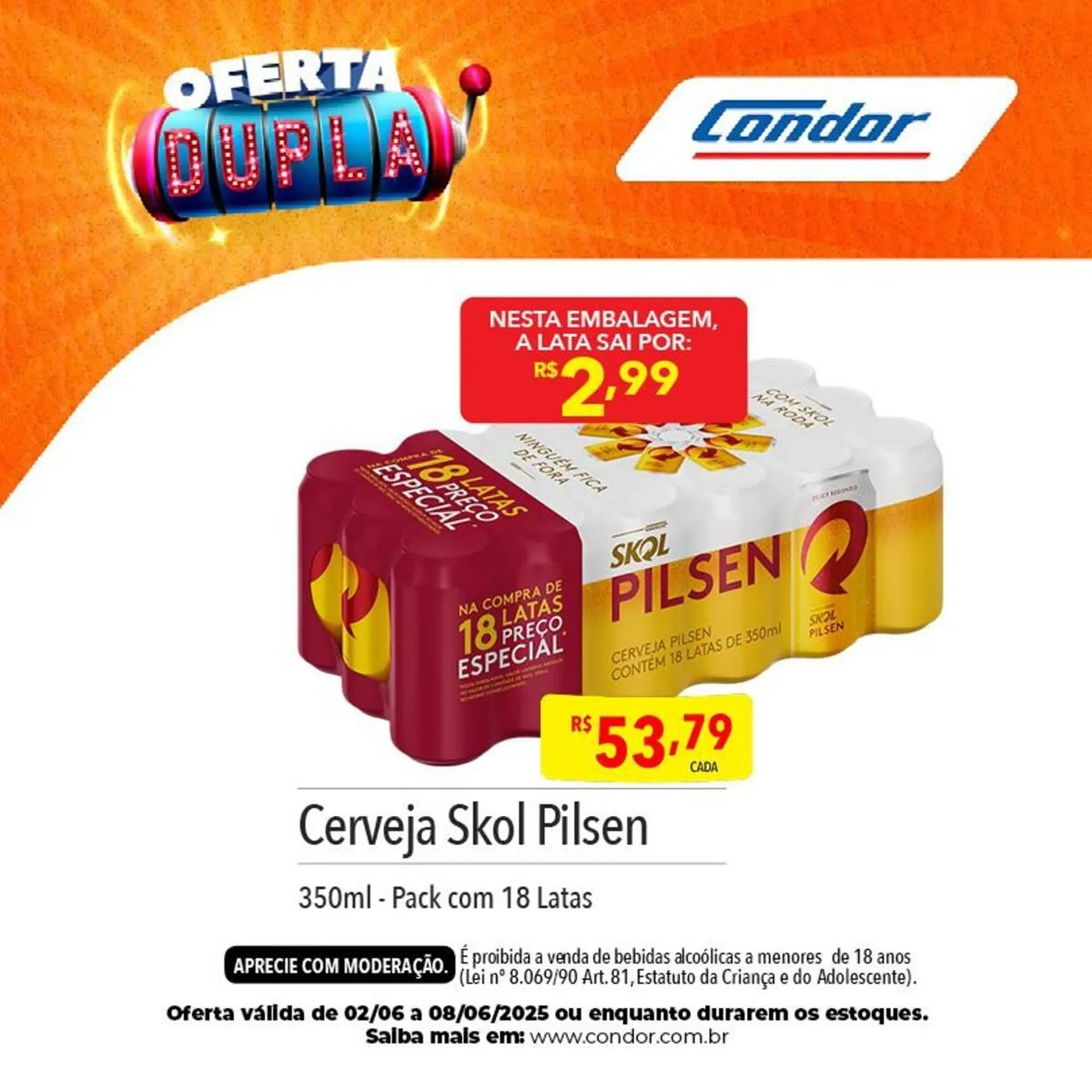 Encarte de Catálogo Supermercados Condor 6 de junho até 8 de junho 2025 - Pagina 3