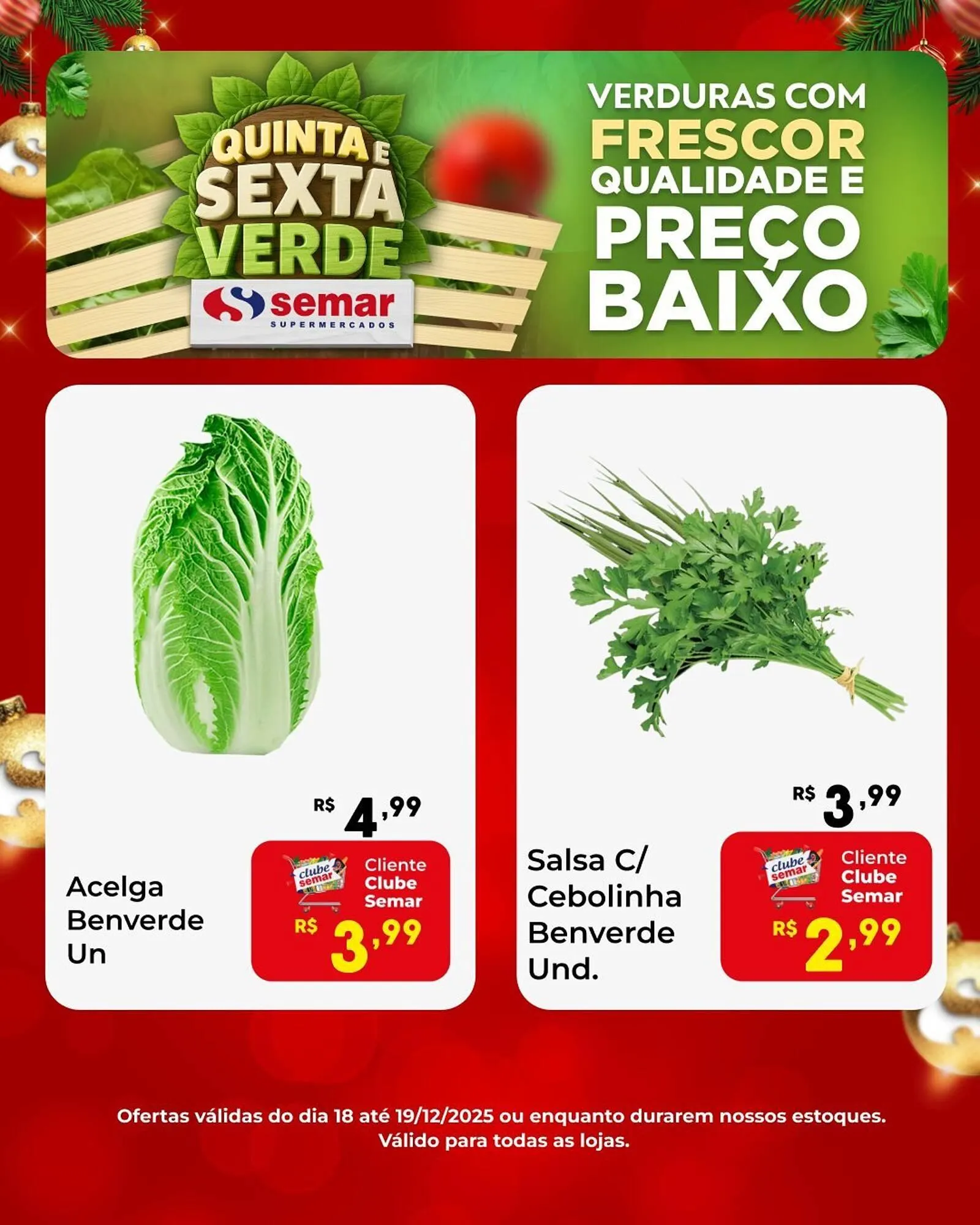 Encarte de Folheto Semar Supermercado 18 de dezembro até 19 de dezembro 2025 - Pagina 2