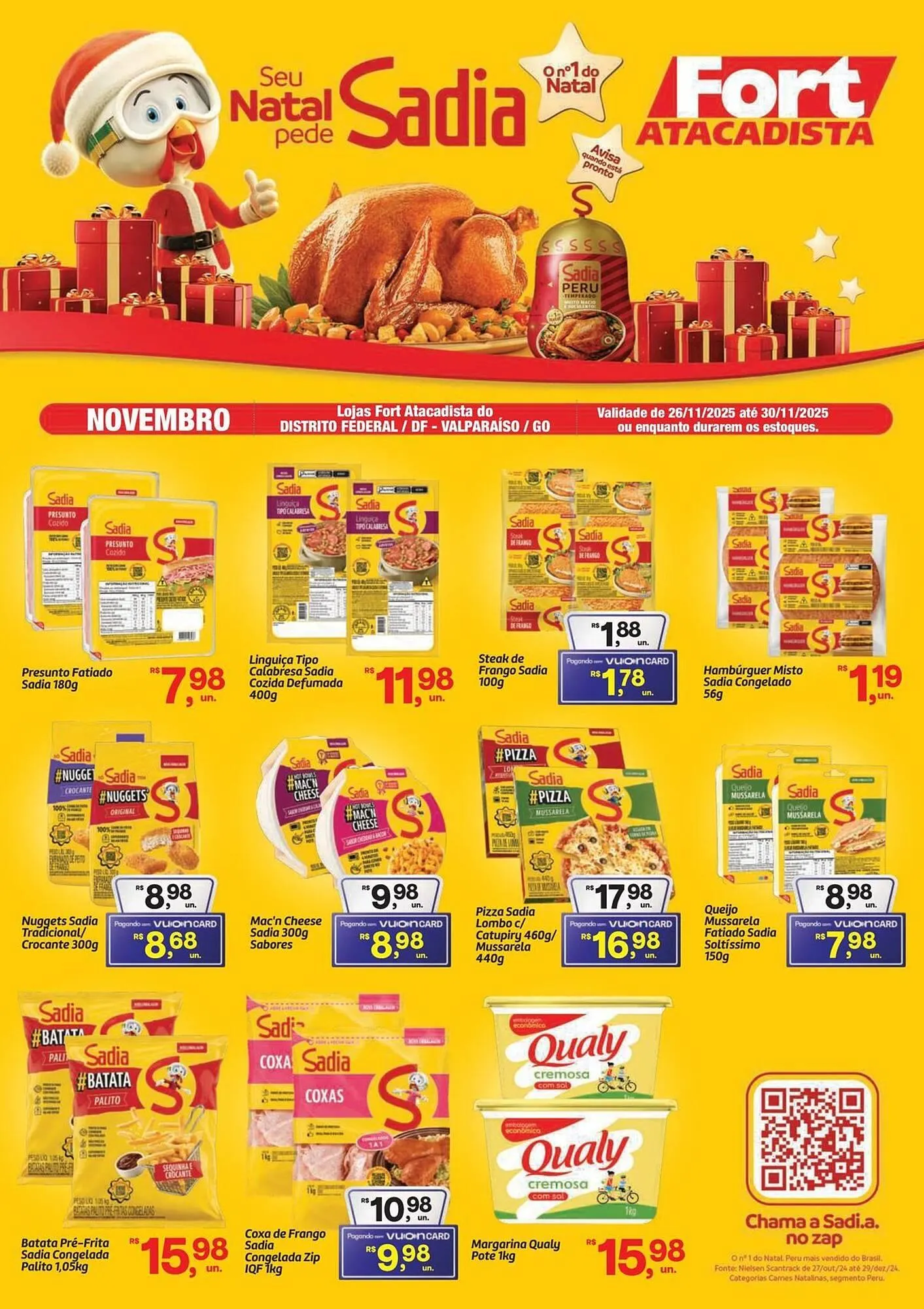 Encarte de Tabloide Fort Atacadista 26 de novembro até 30 de novembro 2025 - Pagina 1