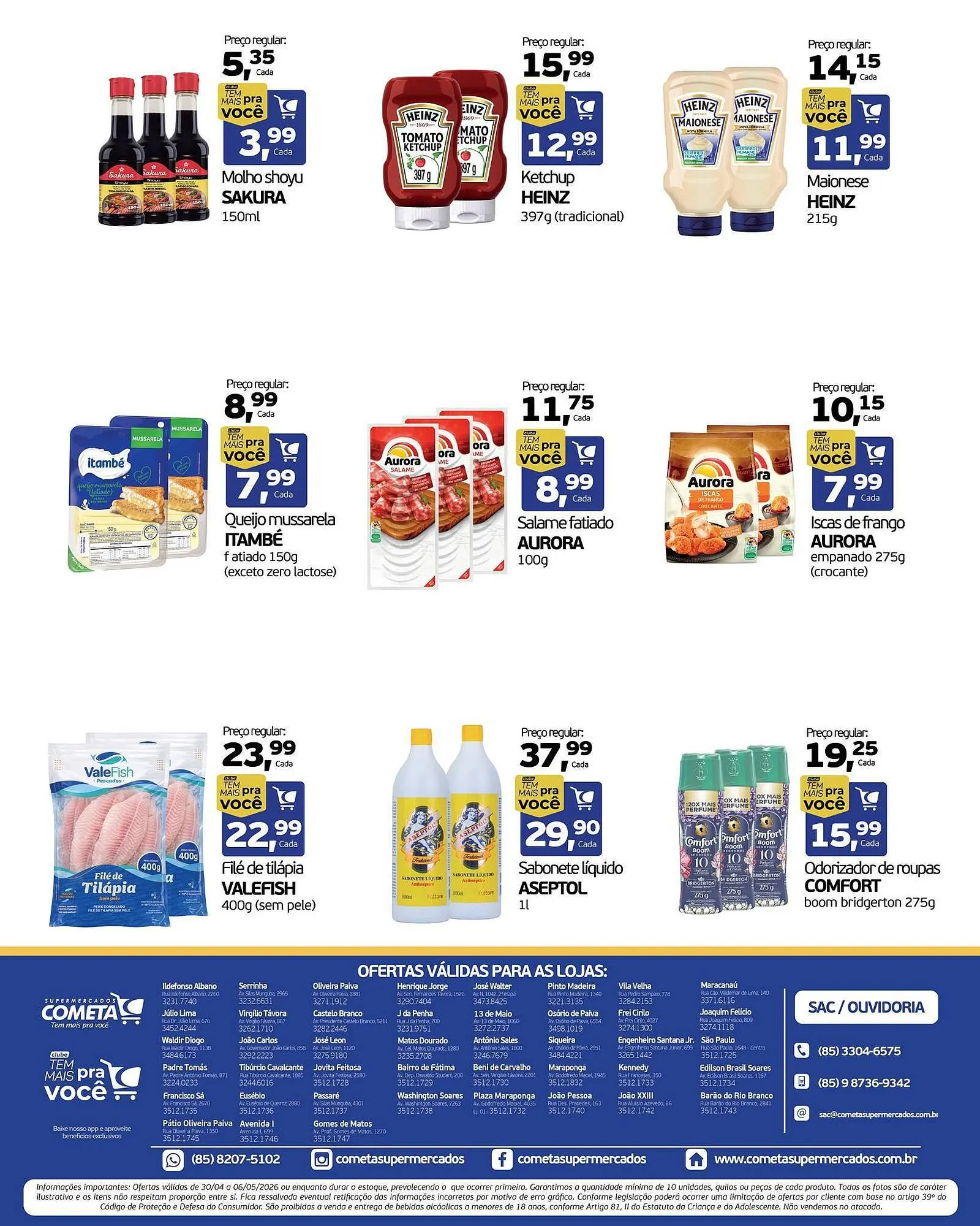 Encarte de Encarte Cometa Supermercados 30 de abril até 6 de maio 2026 - Pagina 3