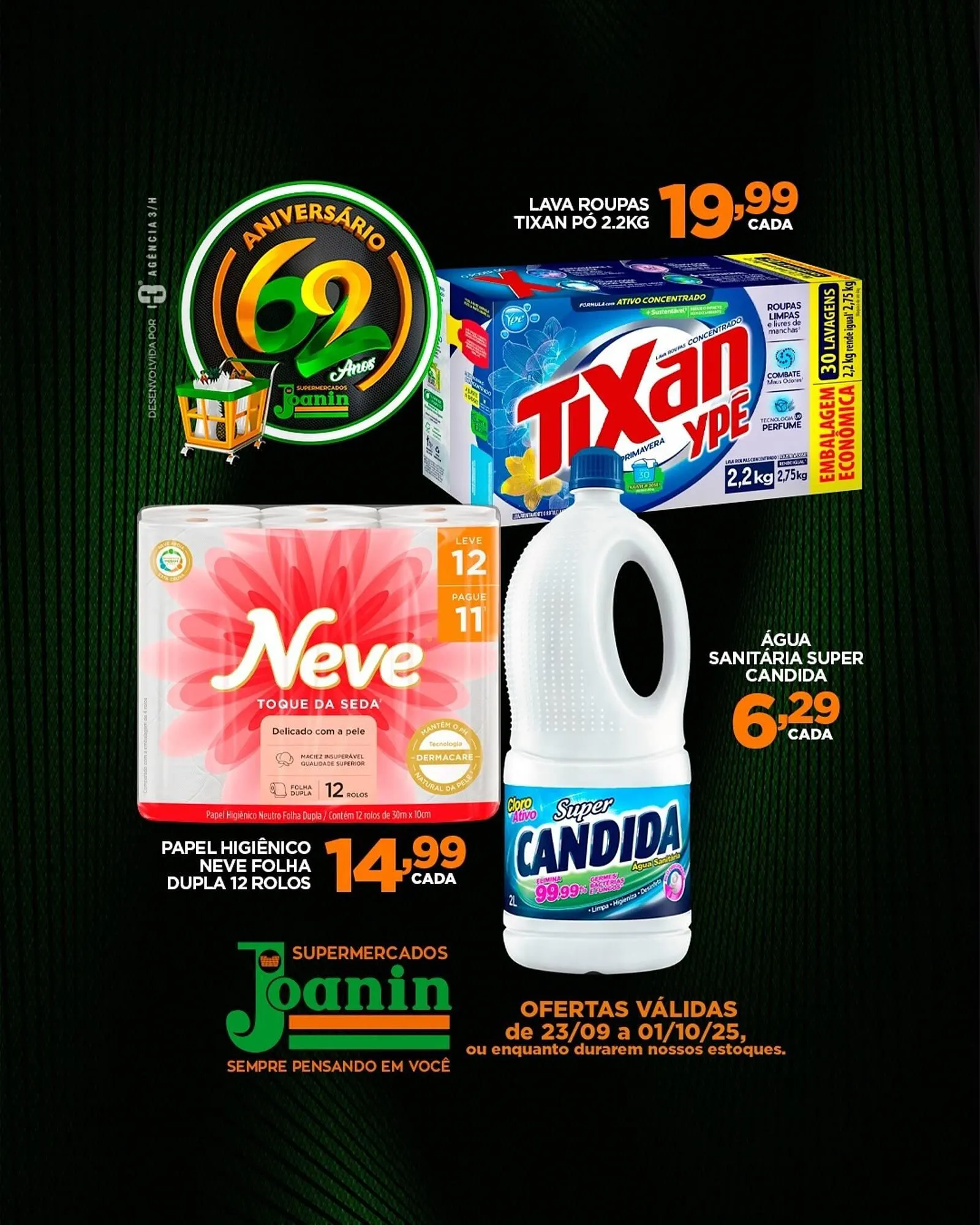 Encarte de Catálogo Supermercados Joanin 28 de setembro até 1 de outubro 2025 - Pagina 3