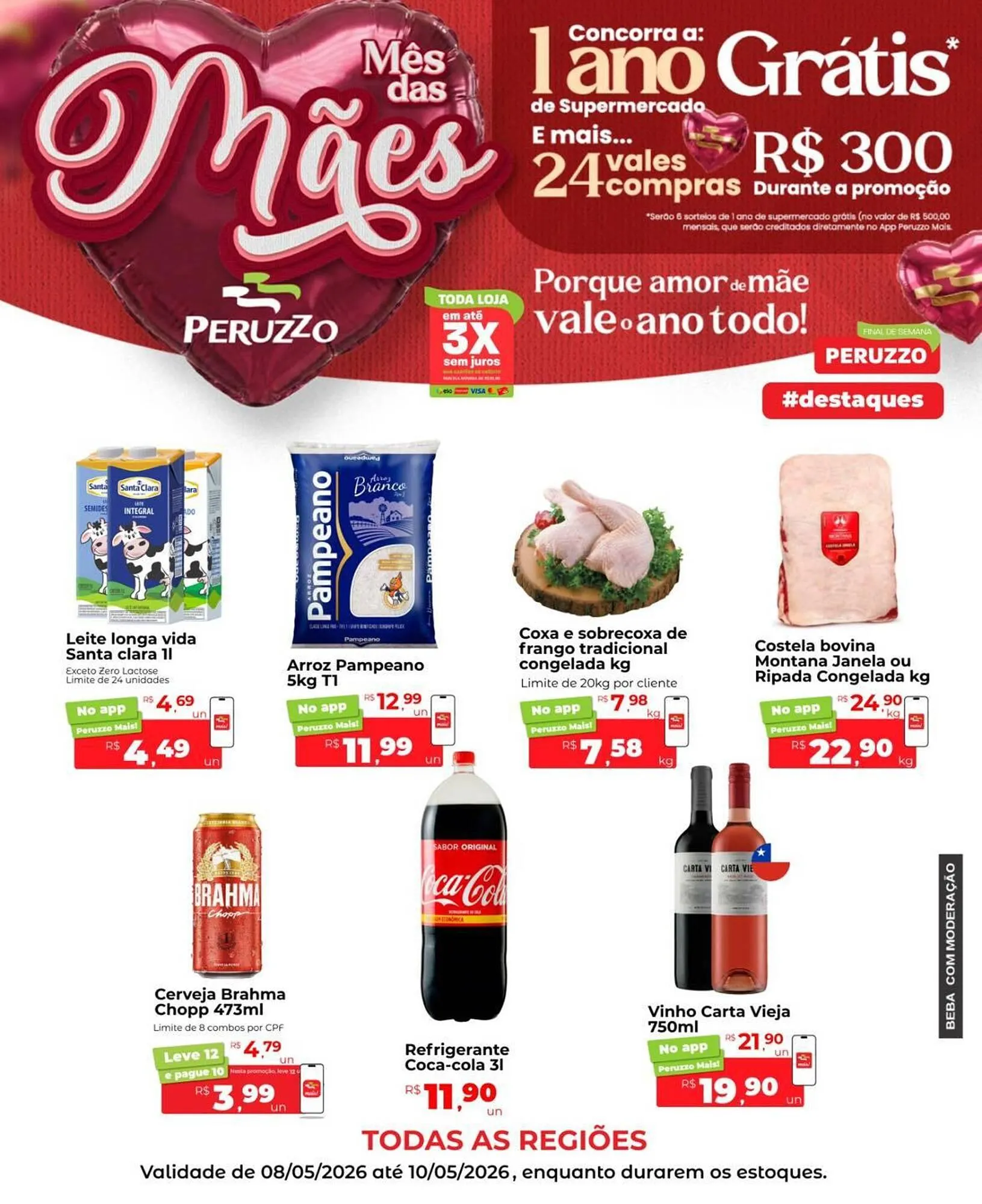 Encarte de Encarte Peruzzo 8 de maio até 10 de maio 2026 - Pagina 1