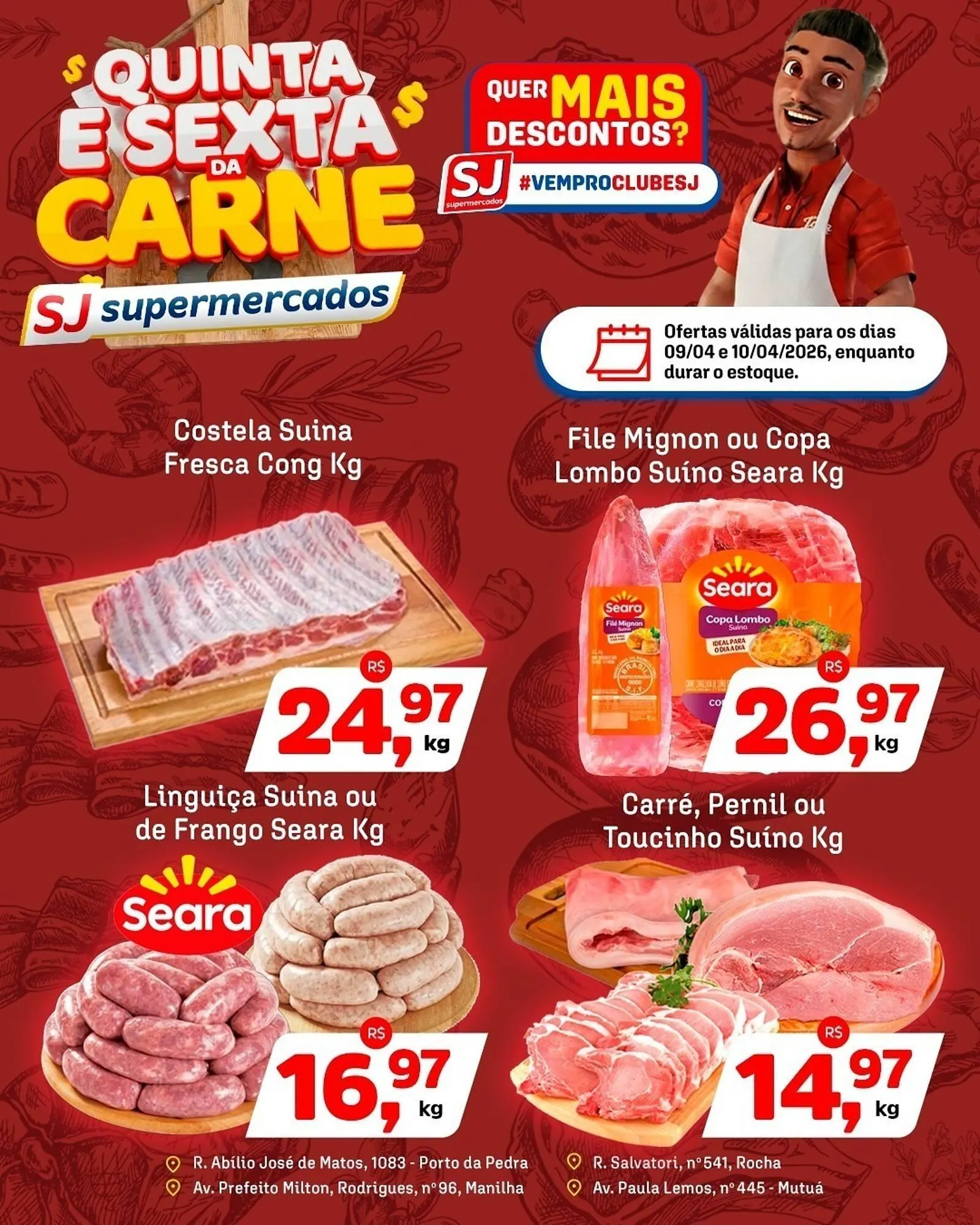 Encarte de Encarte Sj Supermercados 9 de abril até 10 de abril 2026 - Pagina 5