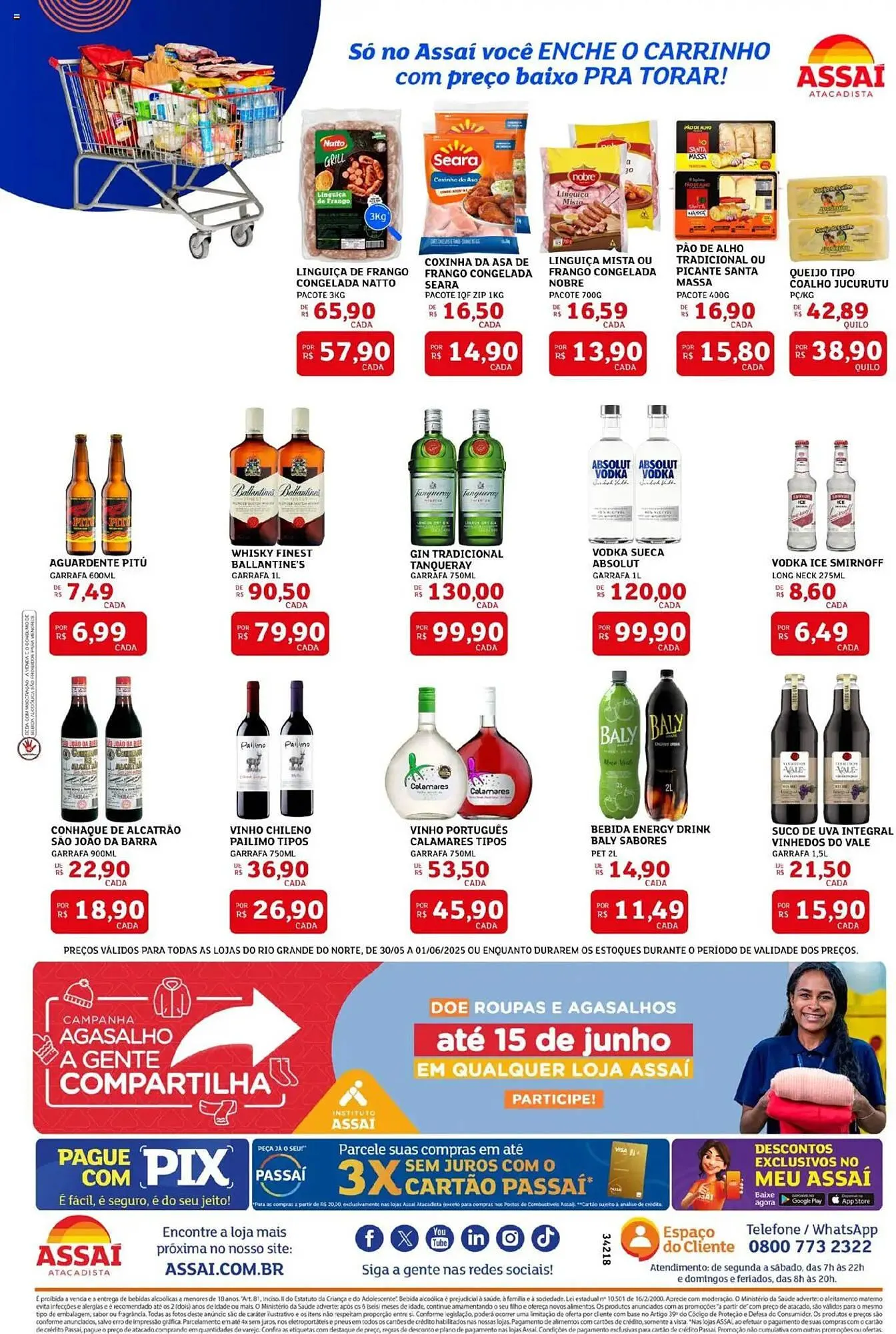 Encarte de Catálogo Assaí Atacadista 30 de maio até 2 de junho 2025 - Pagina 2