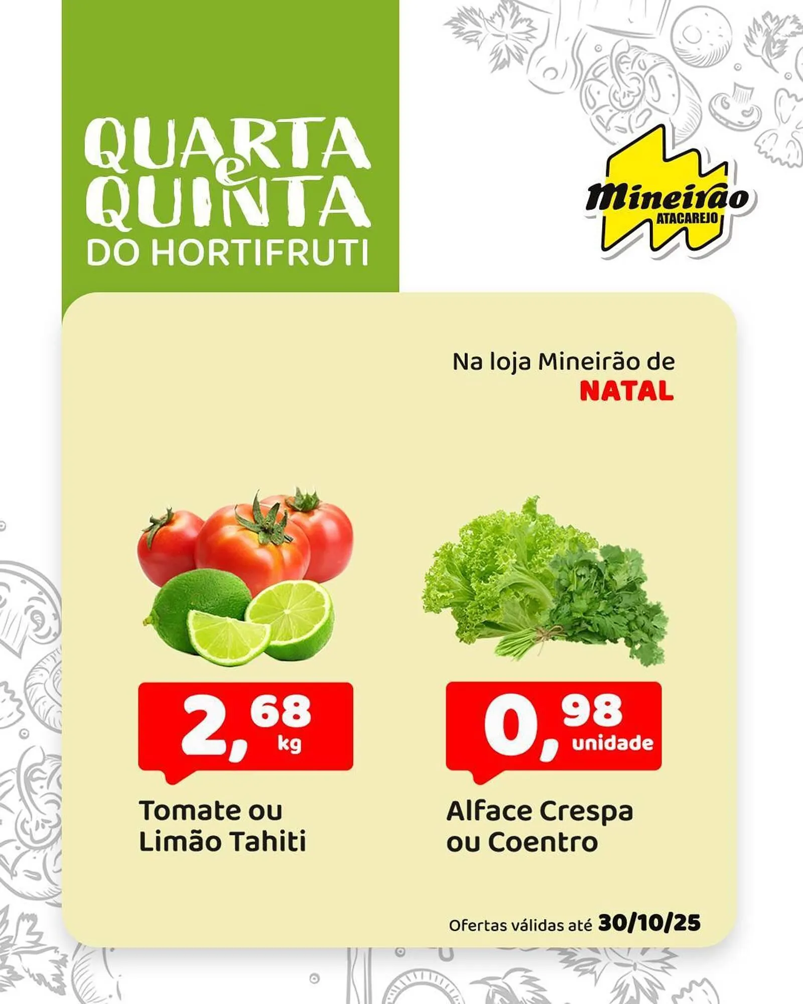 Encarte de Folheto Mineirão Atacarejo 30 de outubro até 30 de outubro 2025 - Pagina 3