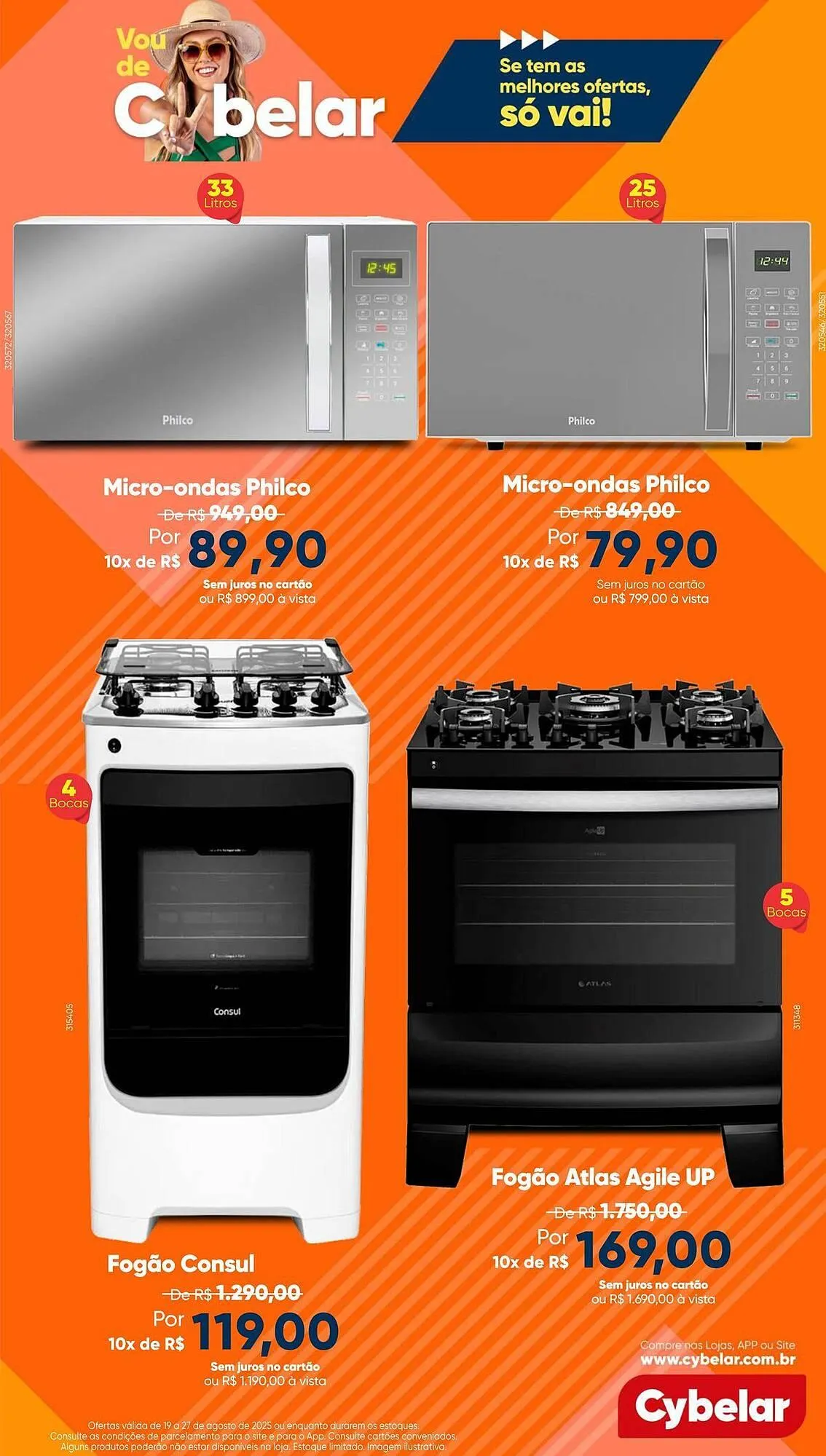 Encarte de Catálogo Cybelar 20 de agosto até 27 de agosto 2025 - Pagina 7