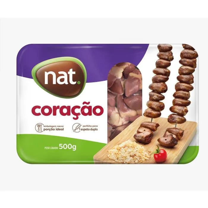 Coração De Frango Nat 500g