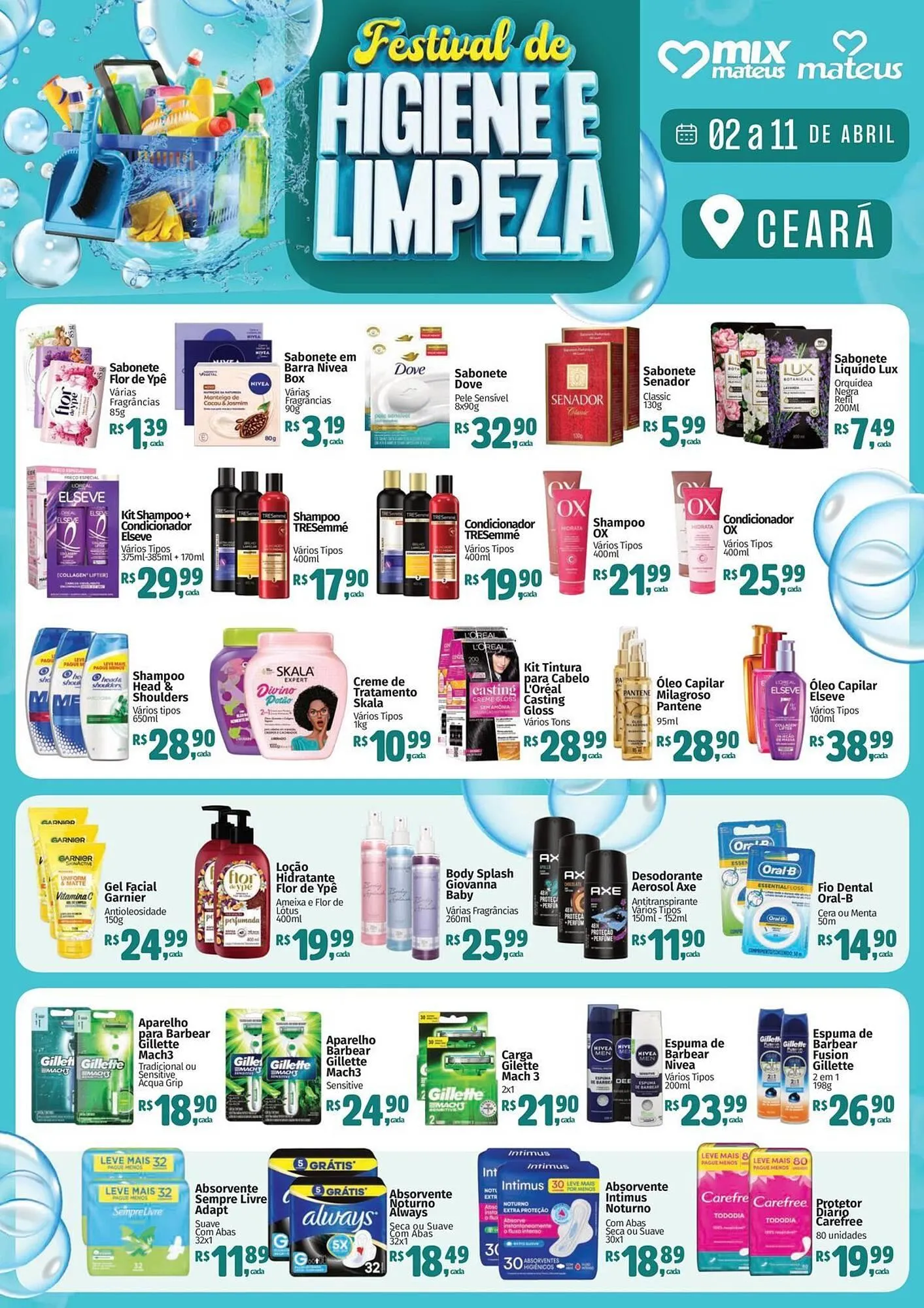 Encarte de Catálogo Supermercados Mateus 3 de abril até 11 de abril 2026 - Pagina 1