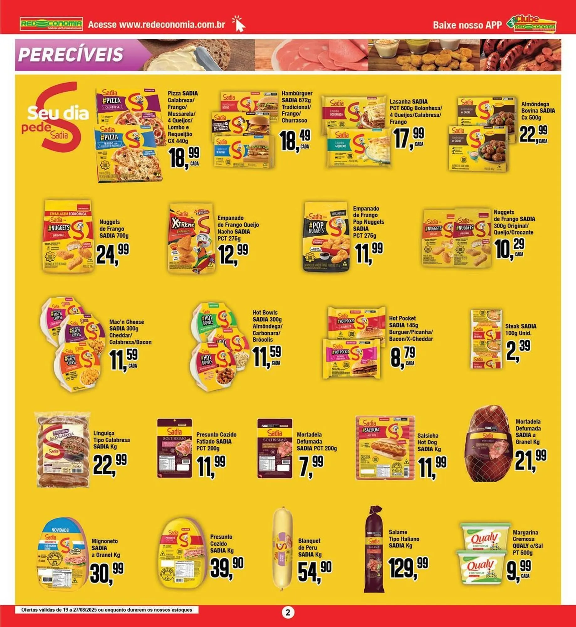 Encarte de Catálogo Rede Economia 20 de agosto até 27 de agosto 2025 - Pagina 2
