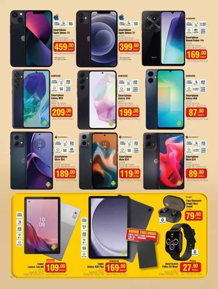 Encarte de A fantastica fabrica de moveis ! 5 de março até 31 de março 2025 - Pagina 16