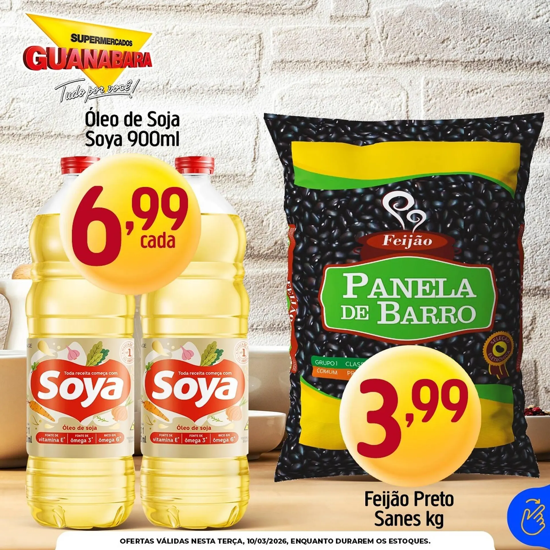 Encarte de Encarte Supermercados Guanabara 10 de março até 10 de março 2026 - Pagina 2