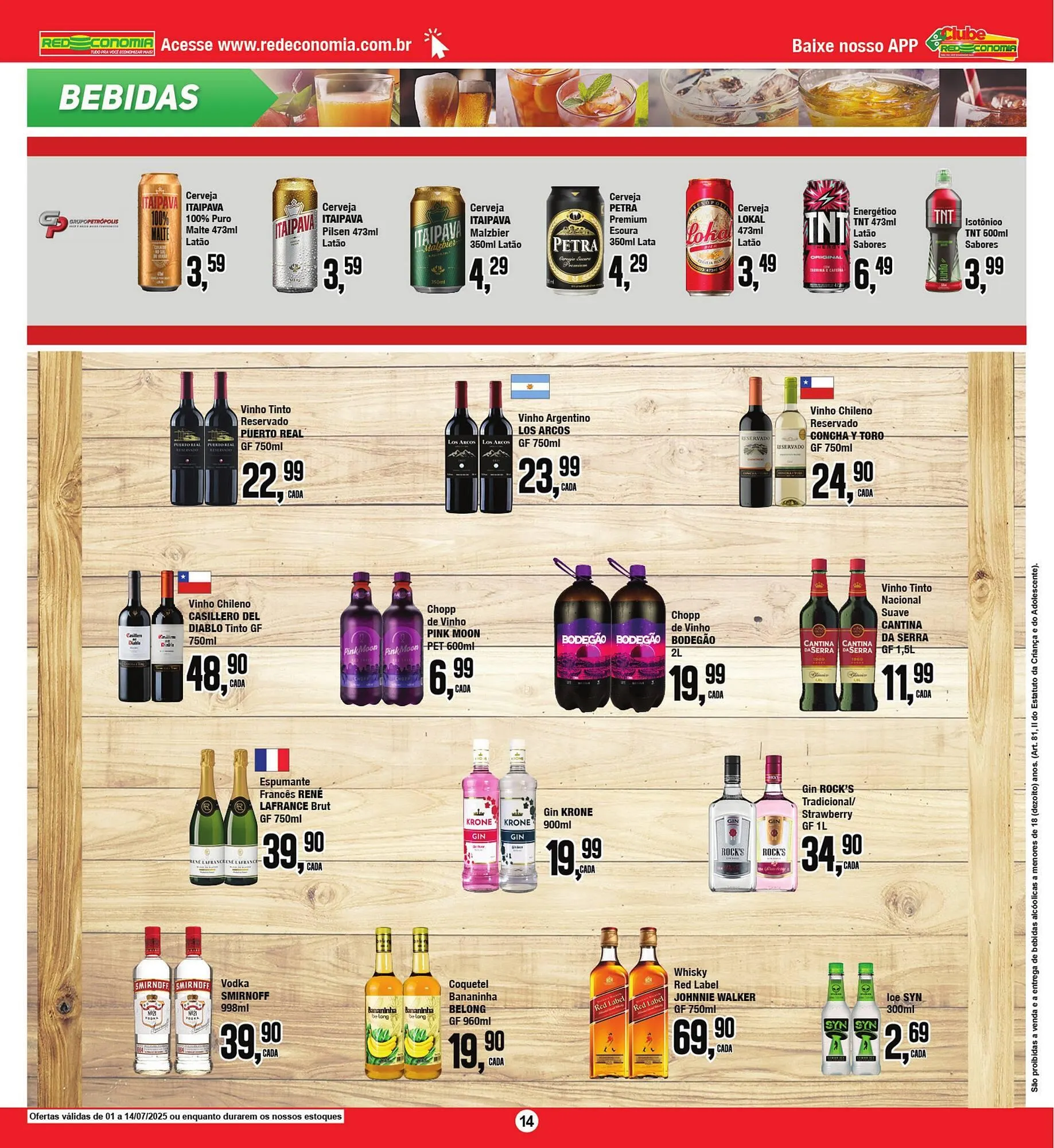 Encarte de Catálogo Redeconomia 30 de junho até 1 de julho 2025 - Pagina 14