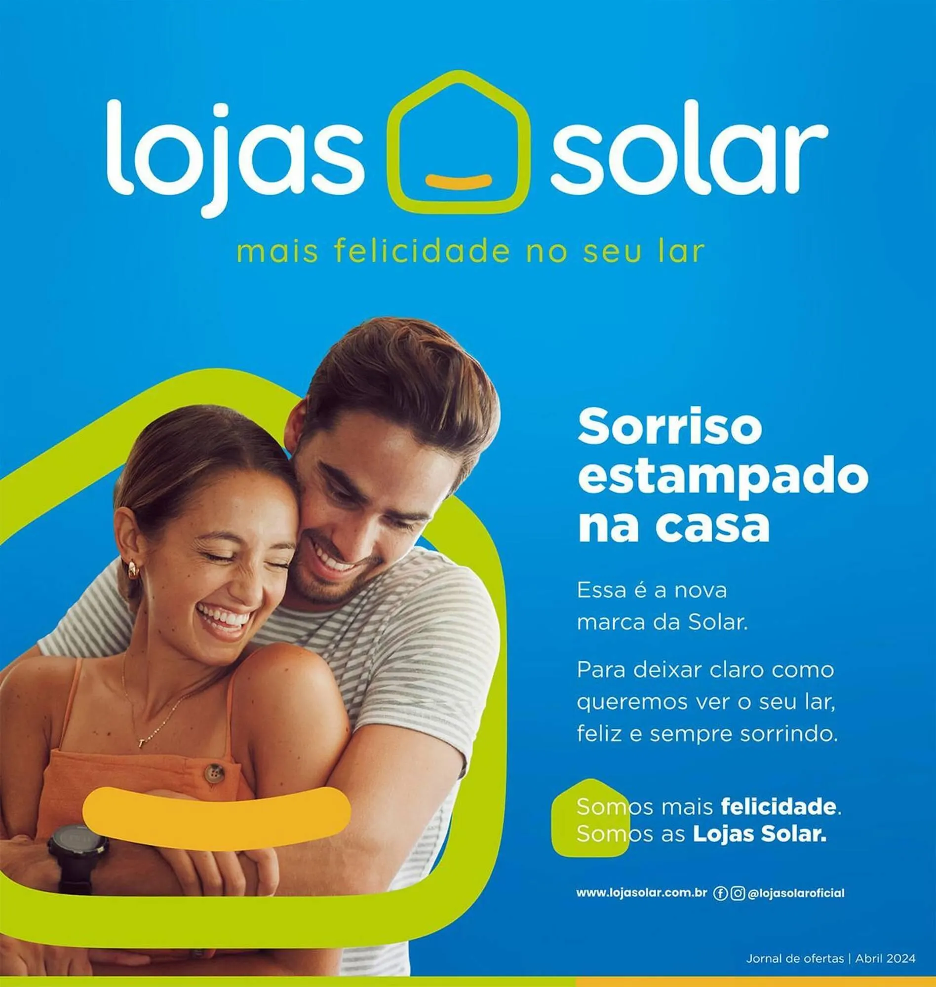 Encarte de Catálogo Lojas Solar 2 de abril até 30 de abril 2024 - Pagina 1