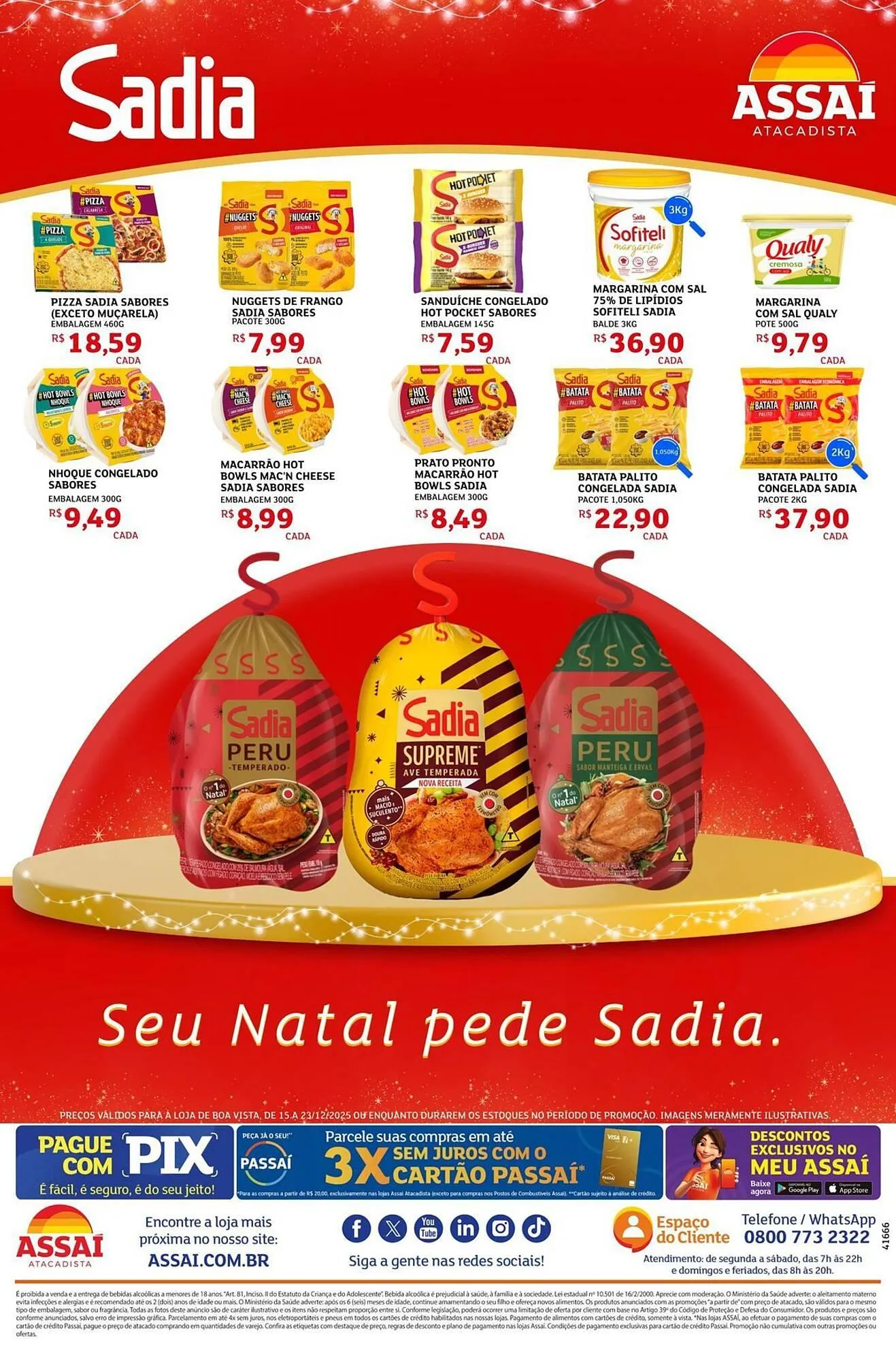 Encarte de Encarte Assaí Atacadista 15 de dezembro até 23 de dezembro 2025 - Pagina 2