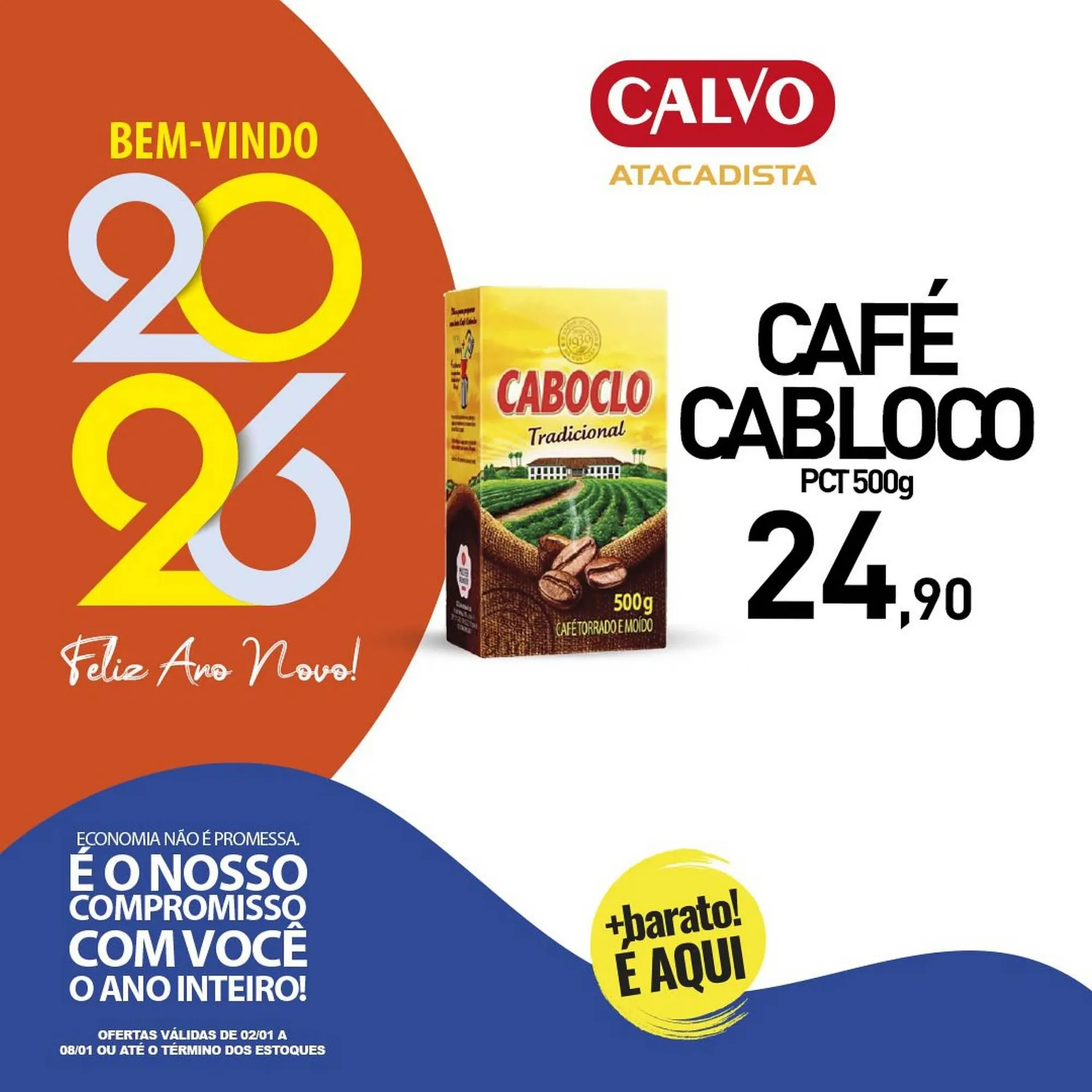 Encarte de Folheto Calvo Atacadista 5 de janeiro até 8 de janeiro 2026 - Pagina 4