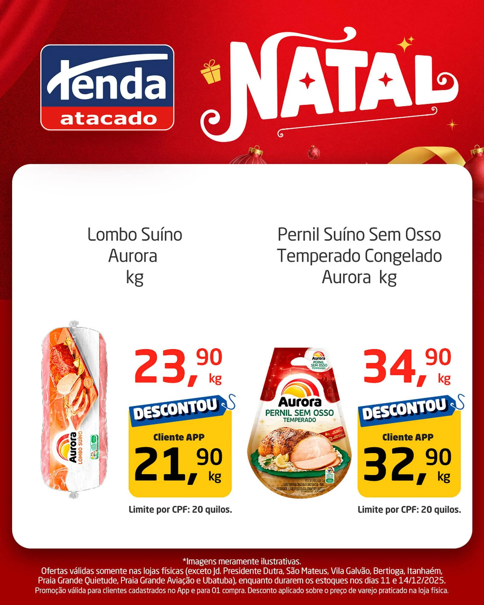 Encarte de Folheto Tenda Atacado 11 de dezembro até 14 de dezembro 2025 - Pagina 2