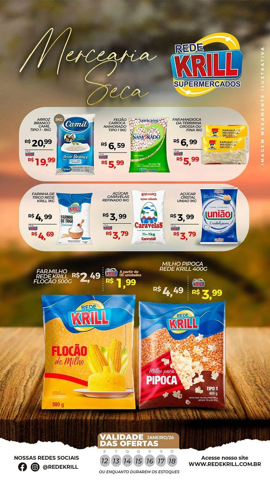 Encarte de Folheto Rede Krill 12 de janeiro até 18 de janeiro 2026 - Pagina 2