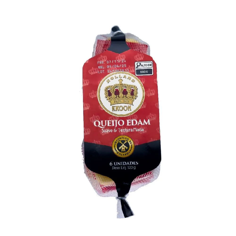 Queijo Edam Kroom 120g
