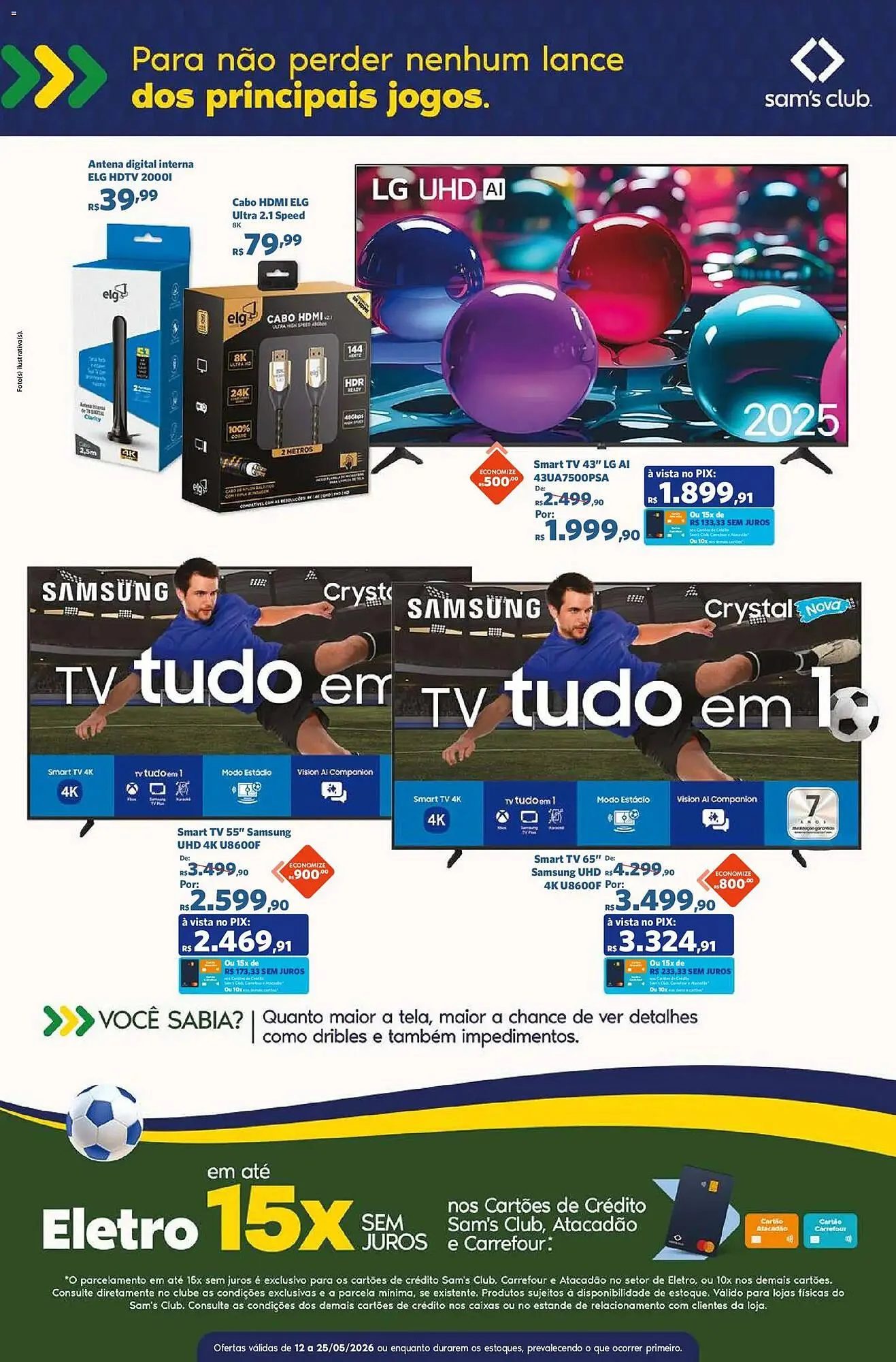 Encarte de Folheto Sam's Club 12 de maio até 25 de maio 2026 - Pagina 2