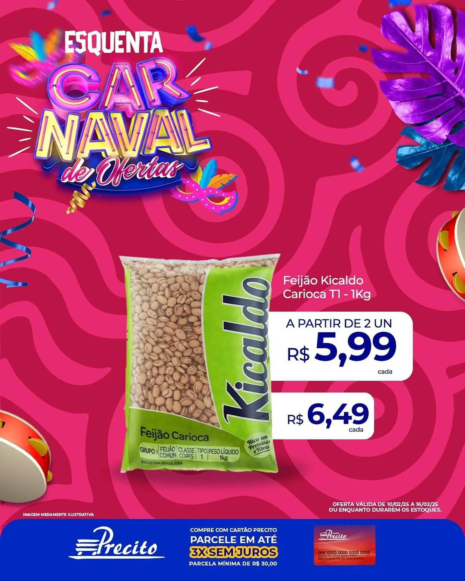 Encarte de Catálogo Supermercado Precito 10 de fevereiro até 15 de fevereiro 2025 - Pagina 2