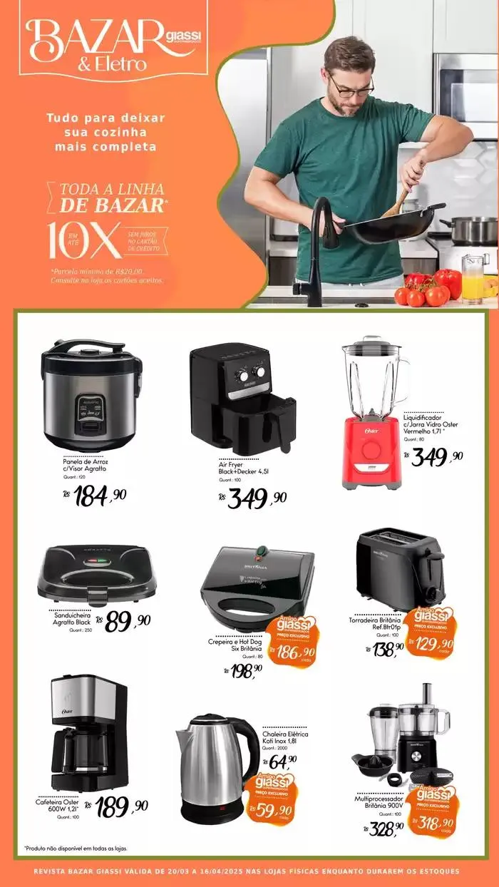 Encarte de Bazar Giassi 20 de março até 16 de abril 2025 - Pagina 2