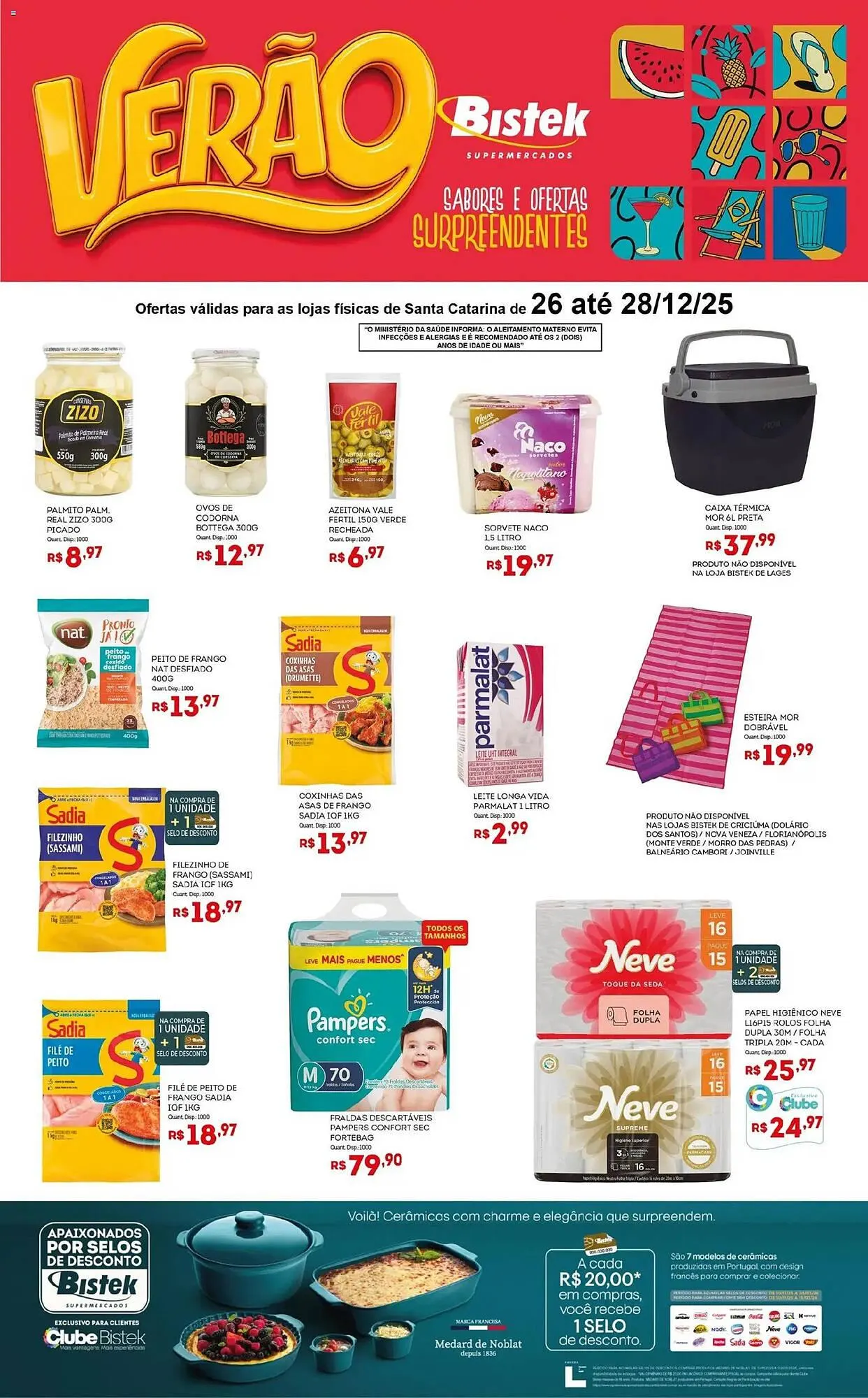 Encarte de Encarte Bistek Supermercados 26 de dezembro até 28 de dezembro 2025 - Pagina 1