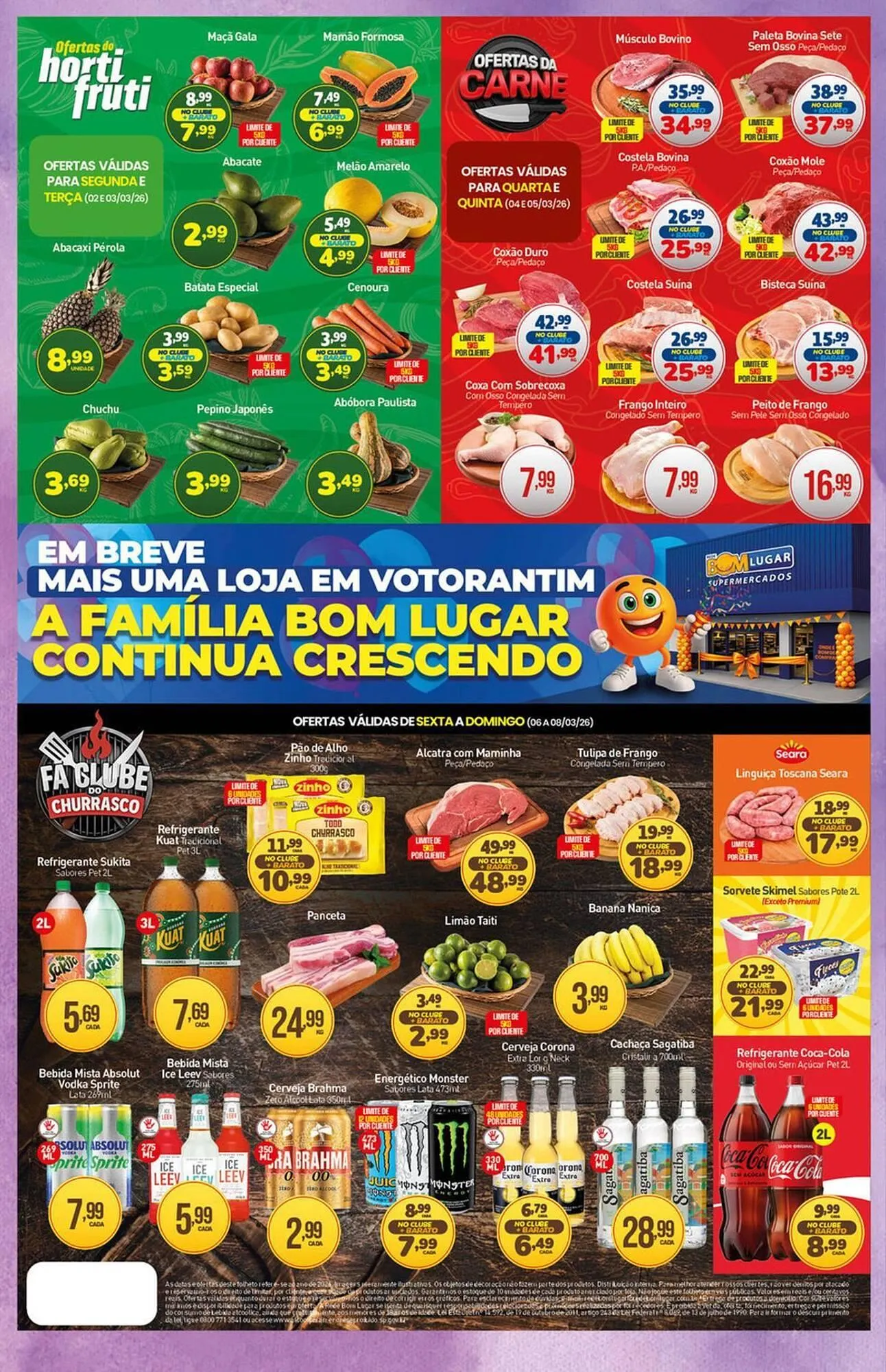 Encarte de Folheto Rede Bom Lugar 2 de março até 7 de março 2026 - Pagina 4