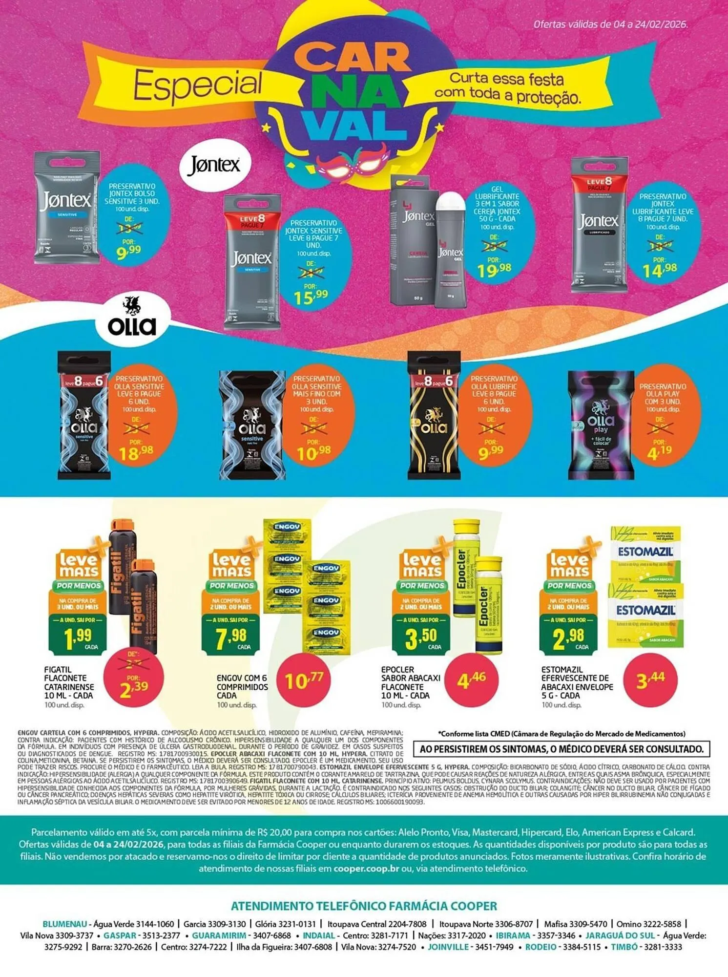 Encarte de Tabloide Cooper 4 de fevereiro até 24 de fevereiro 2026 - Pagina 8