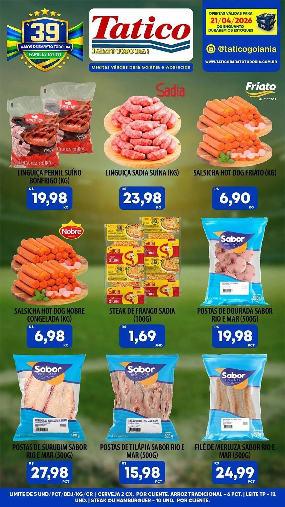 Encarte de Tabloide Tatico 21 de abril até 21 de abril 2026 - Pagina 13