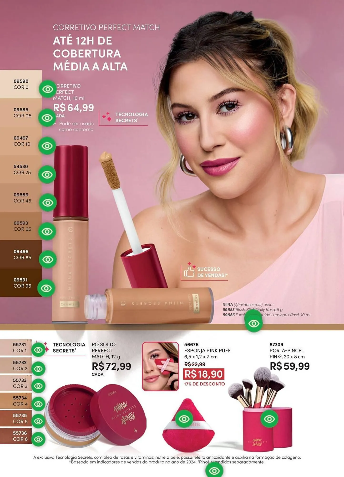 Encarte de Catálogo Eudora 27 de janeiro até 28 de fevereiro 2026 - Pagina 58