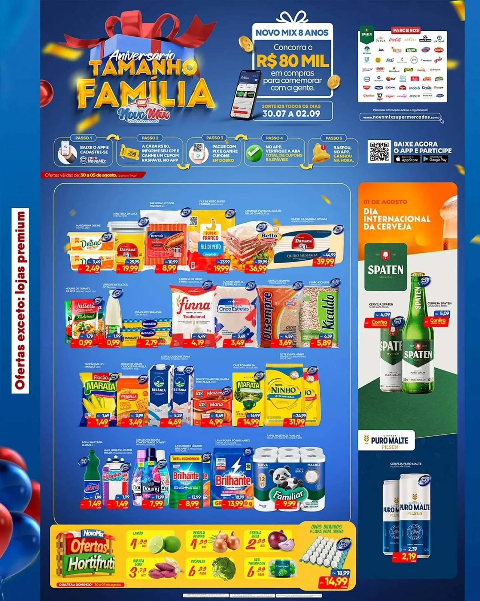Encarte de Catálogo Novo Mix 30 de julho até 5 de agosto 2025 - Pagina 2
