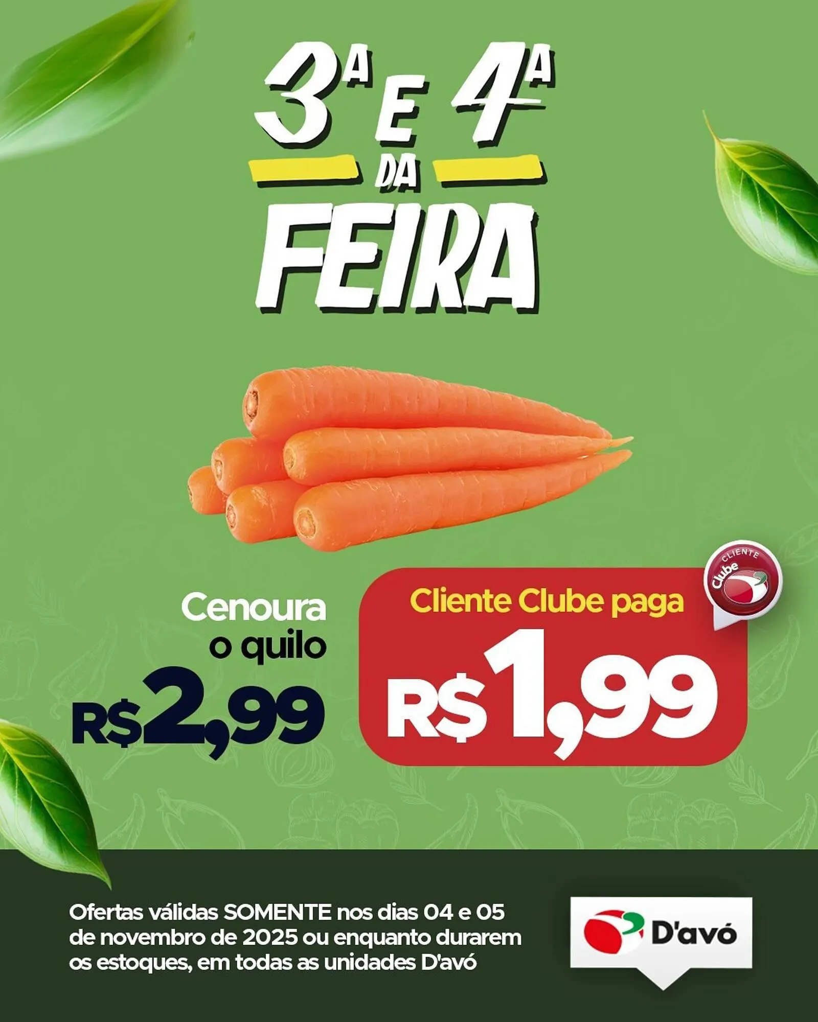 Encarte de Catálogo D'avó Supermercado 4 de novembro até 5 de novembro 2025 - Pagina 3