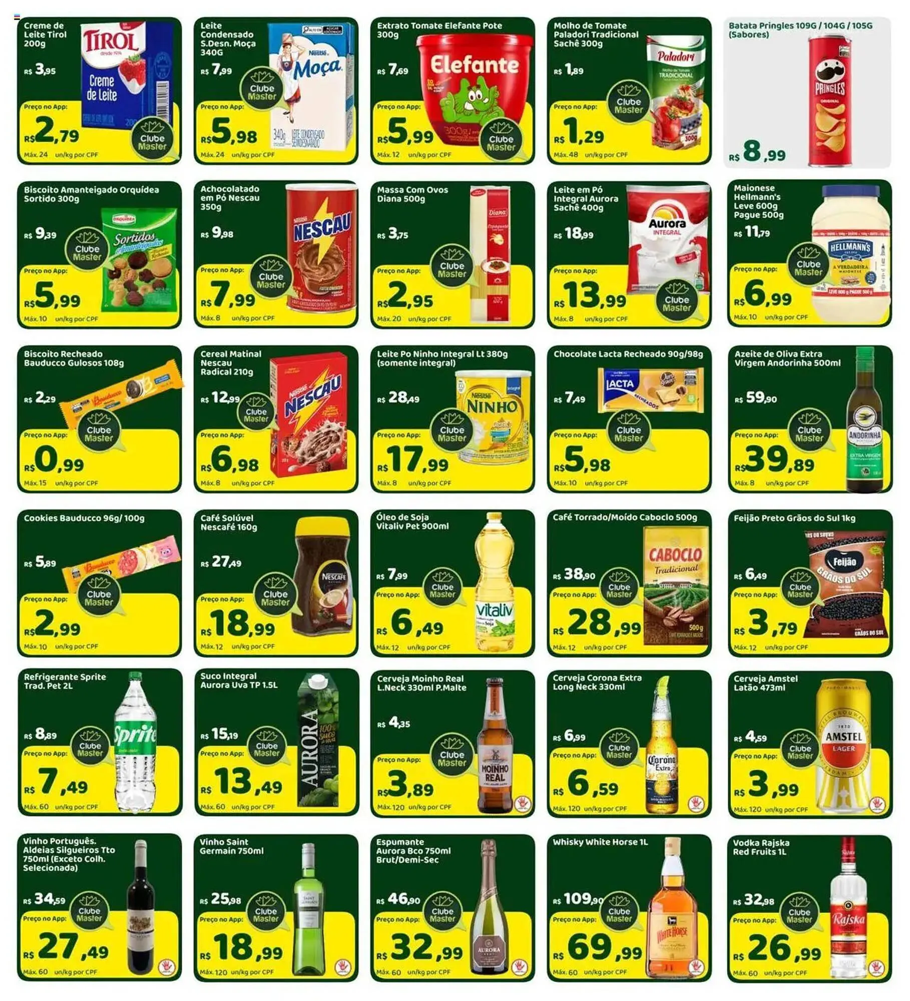 Encarte de Catálogo Master Supermercados 6 de junho até 9 de junho 2025 - Pagina 3