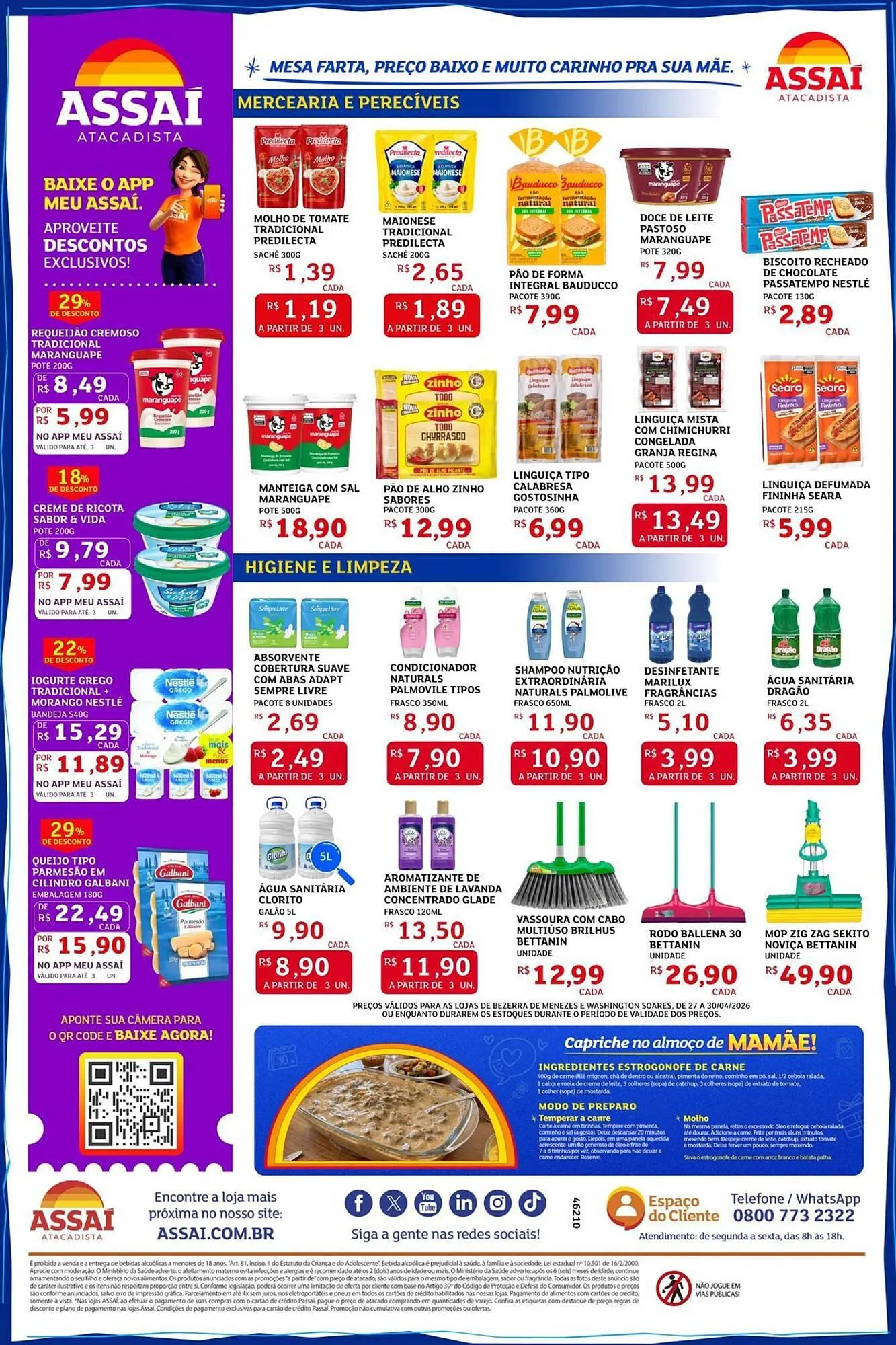 Encarte de Encarte Assaí Atacadista 27 de abril até 30 de abril 2026 - Pagina 2