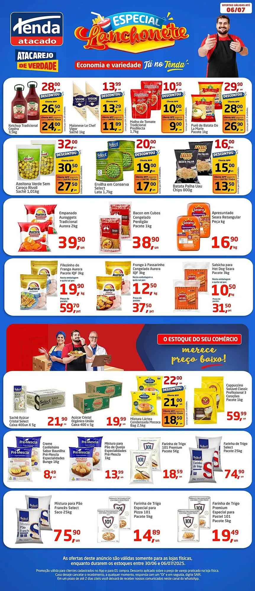 Encarte de Catálogo Tenda Atacado 30 de junho até 6 de julho 2025 - Pagina 1