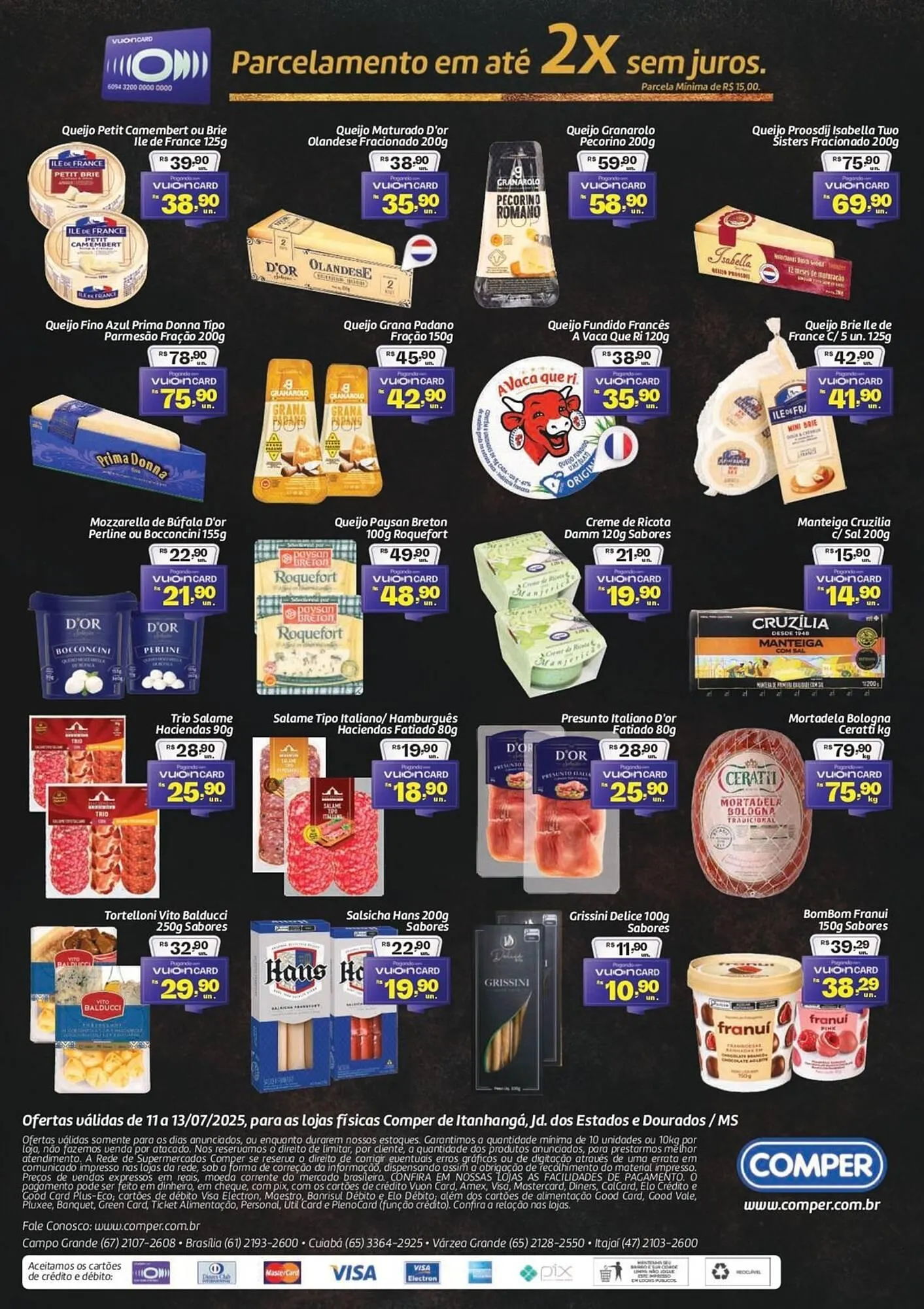 Encarte de Catálogo Comper 11 de julho até 13 de julho 2025 - Pagina 2