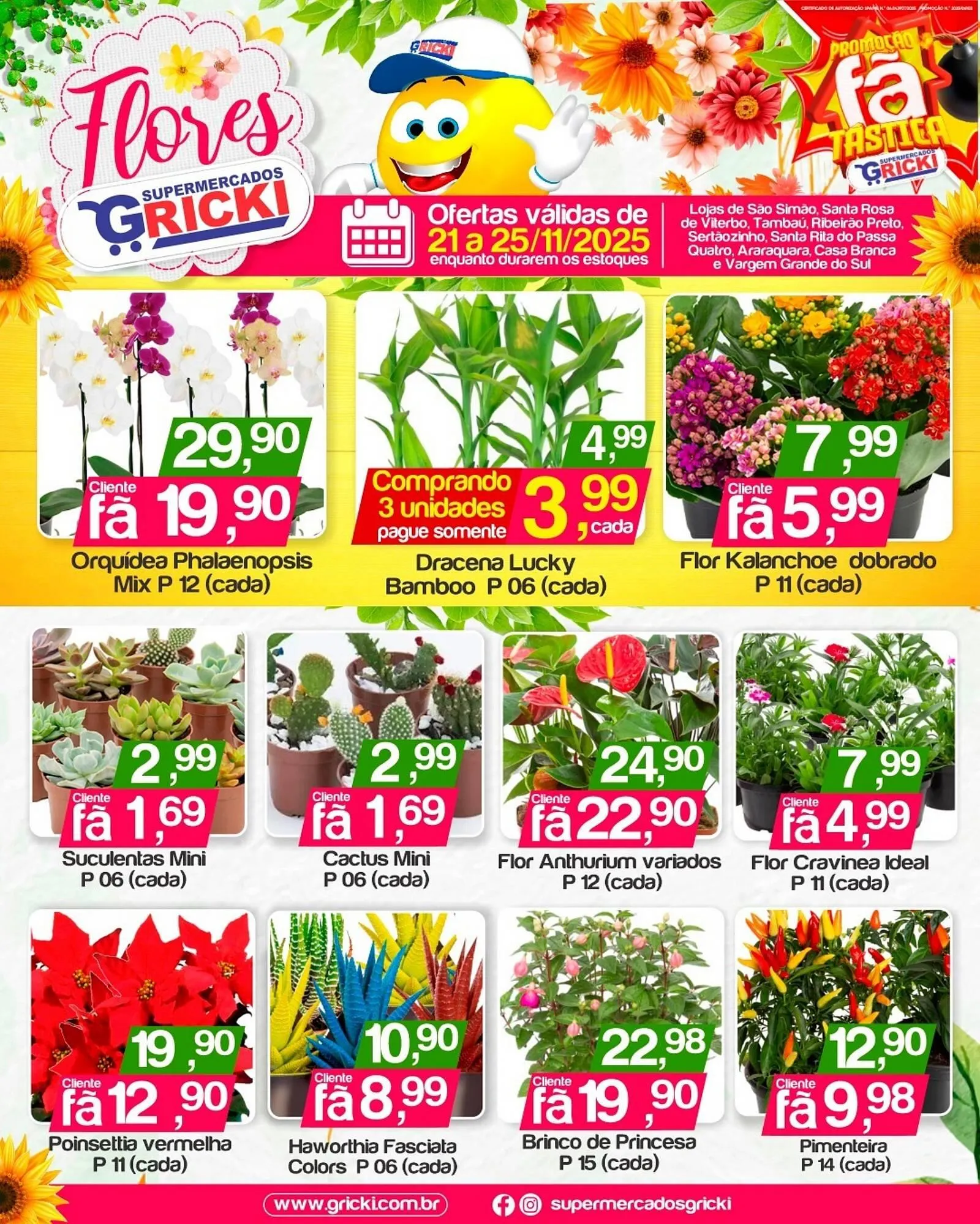 Encarte de Catálogo Supermercados Gricki 21 de novembro até 25 de novembro 2025 - Pagina 1